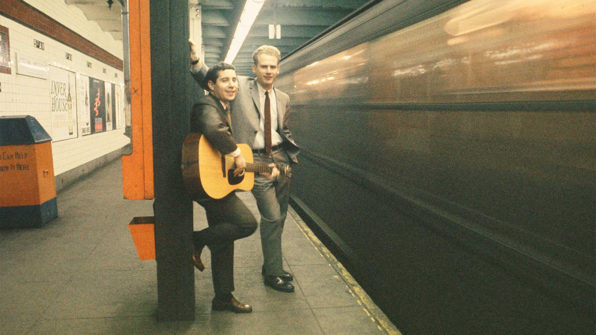 Simon and Garfunkel image subway HD wallpaper and background photo
