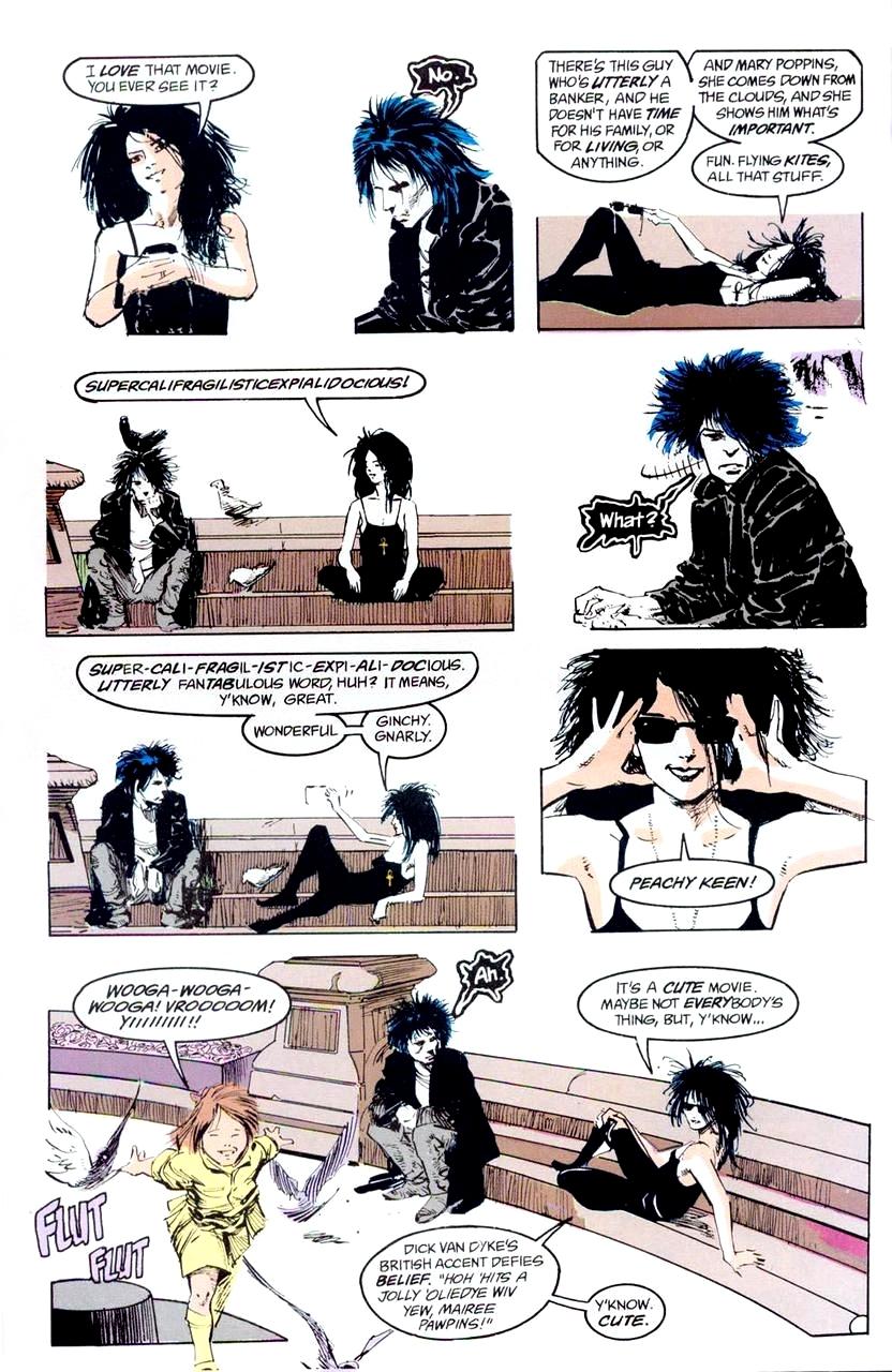 Vertigo Comics. Sandman, Dream and Mary Poppins