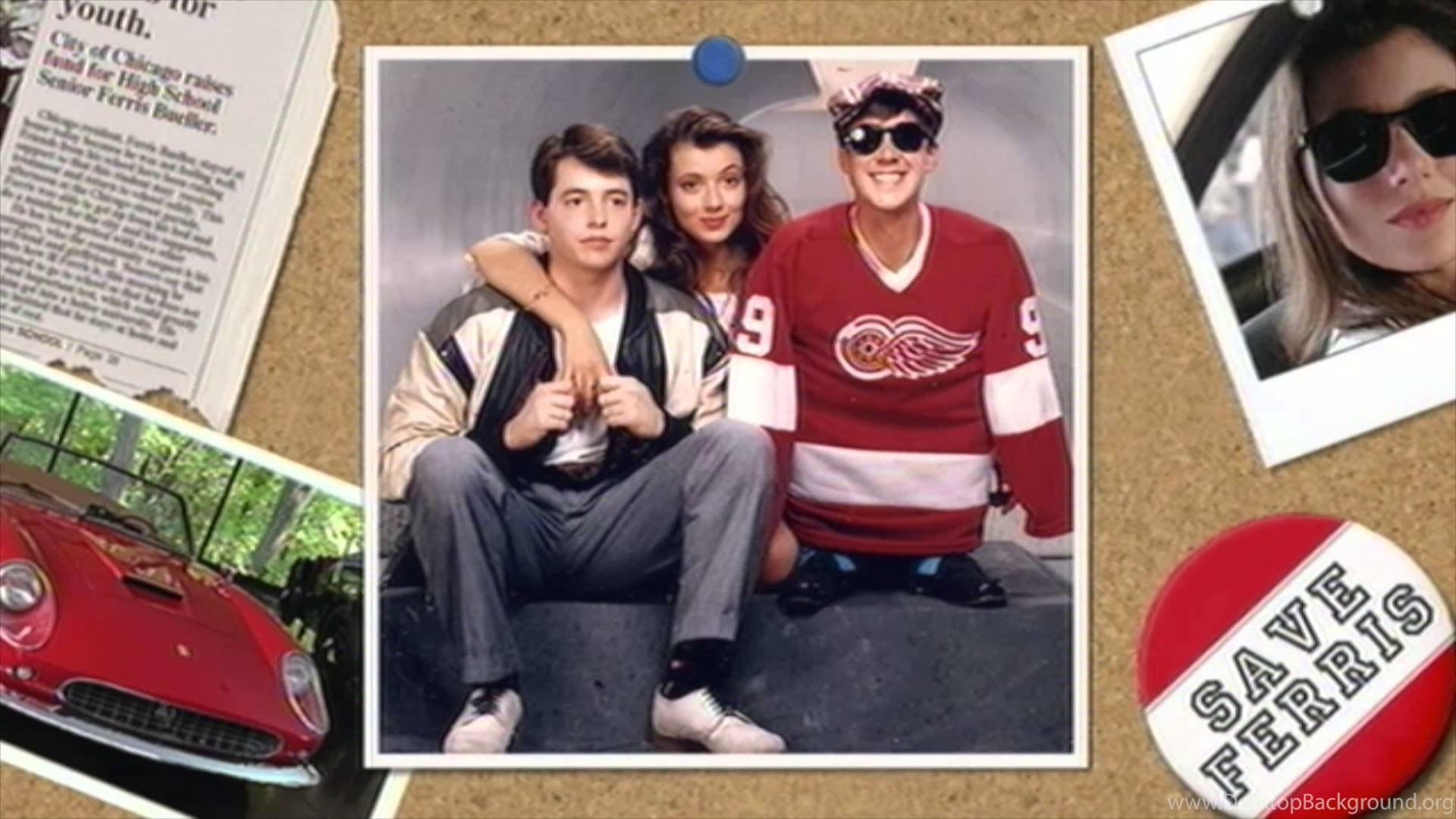 Ferris Bueller's Day Off 1986 Scrapbook Mathew Broderick Mia Sara