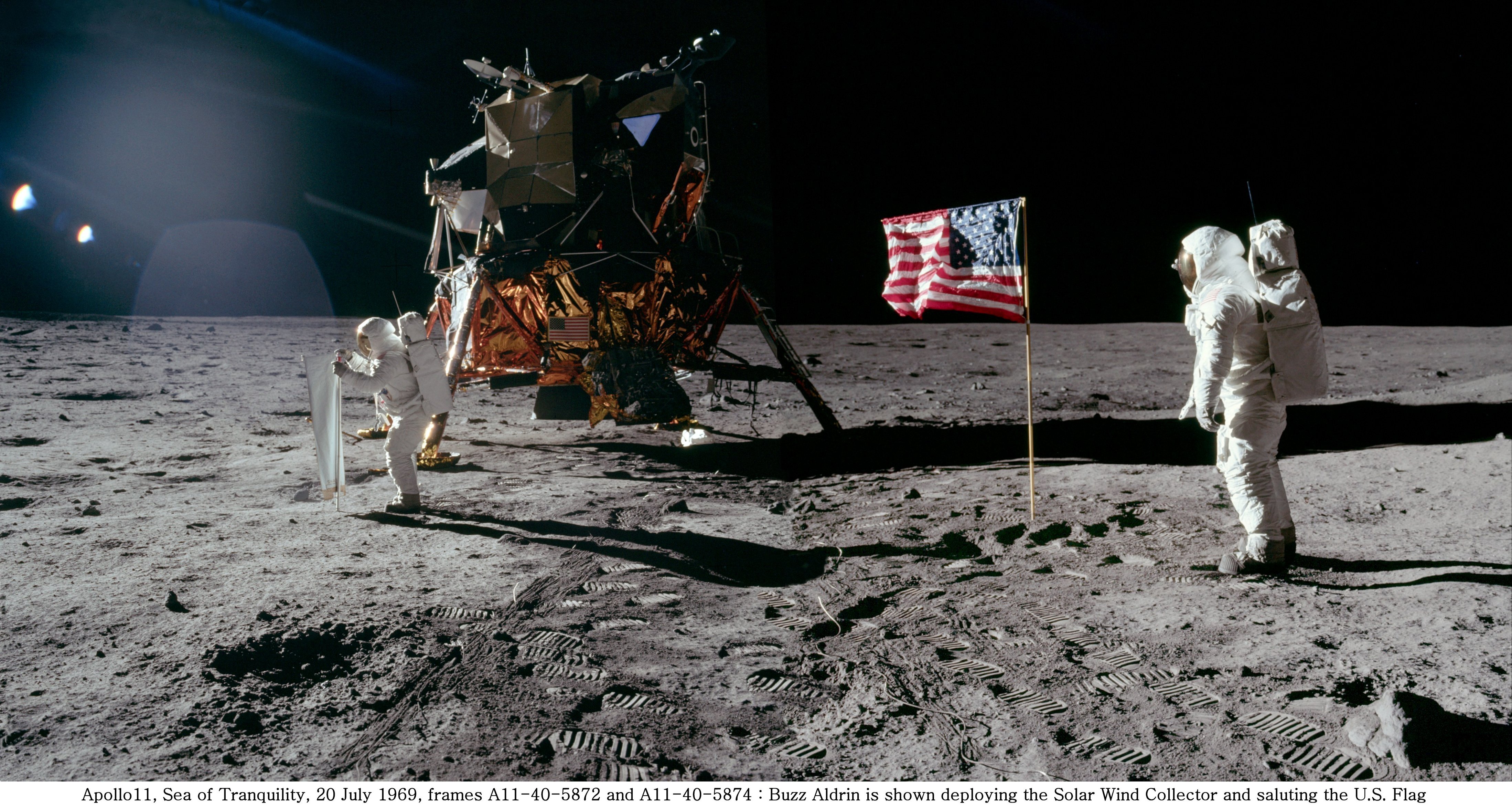 The best wallpaper of the Apollo 11 mission in 4k and other curiosities