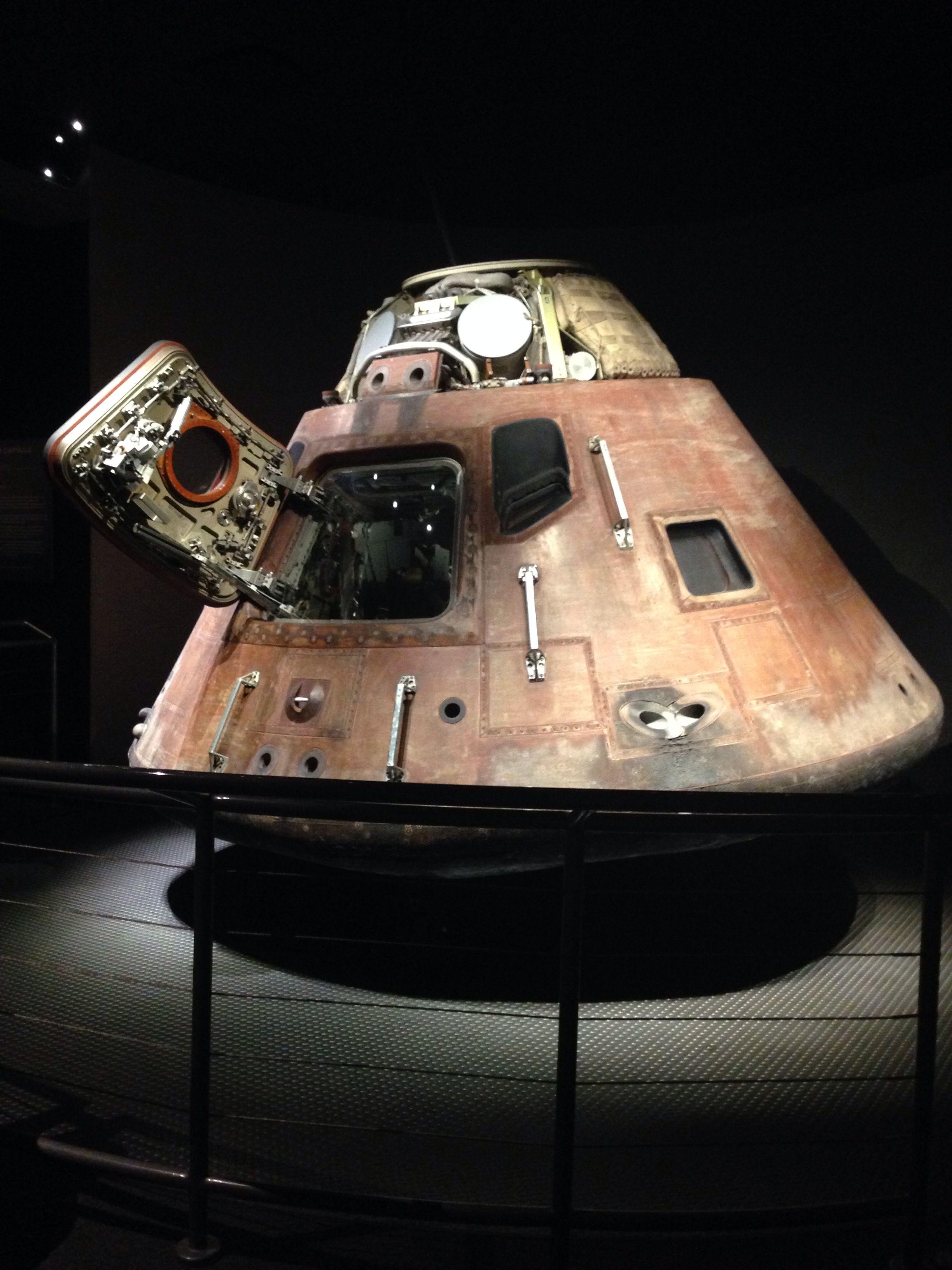 Apollo 13 capsule at Kennedy Space Center. Space, the final