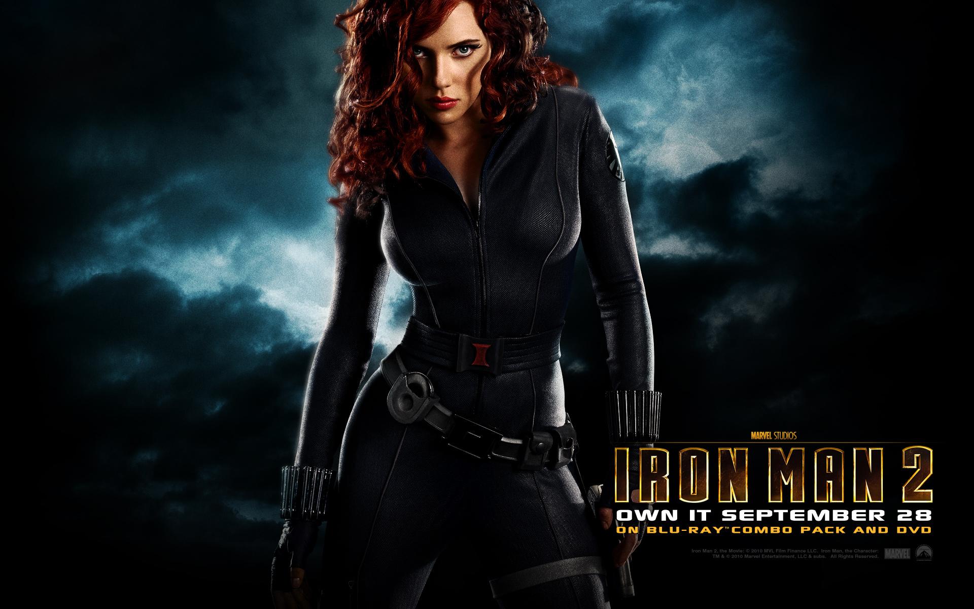 Natasha Romanoff from Iron Man 2 Desktop Wallpaper