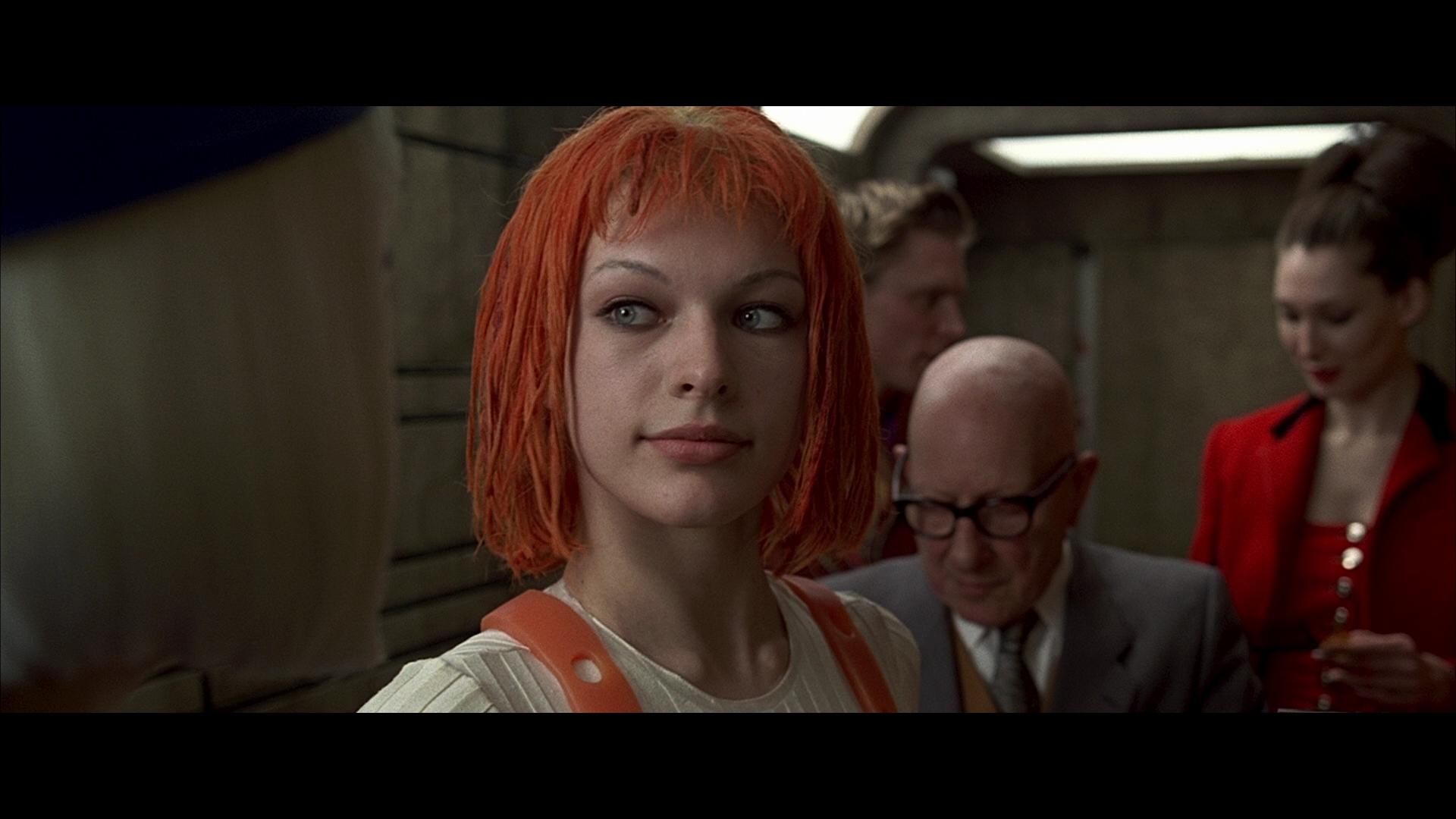 Milla Jovovich in The Fifth Element widescreen wallpaper. Wide