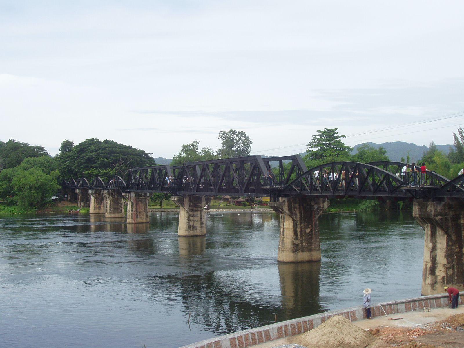 Famous Bridge Over River