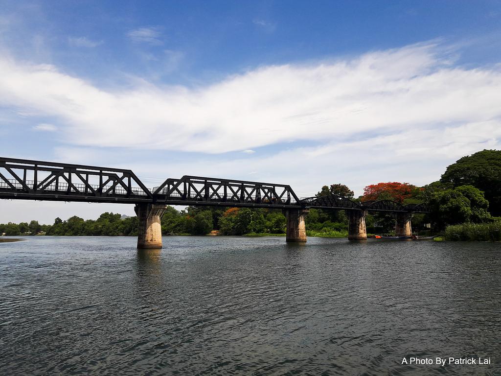 The Bridge on the River Kwai. The historical bridge on