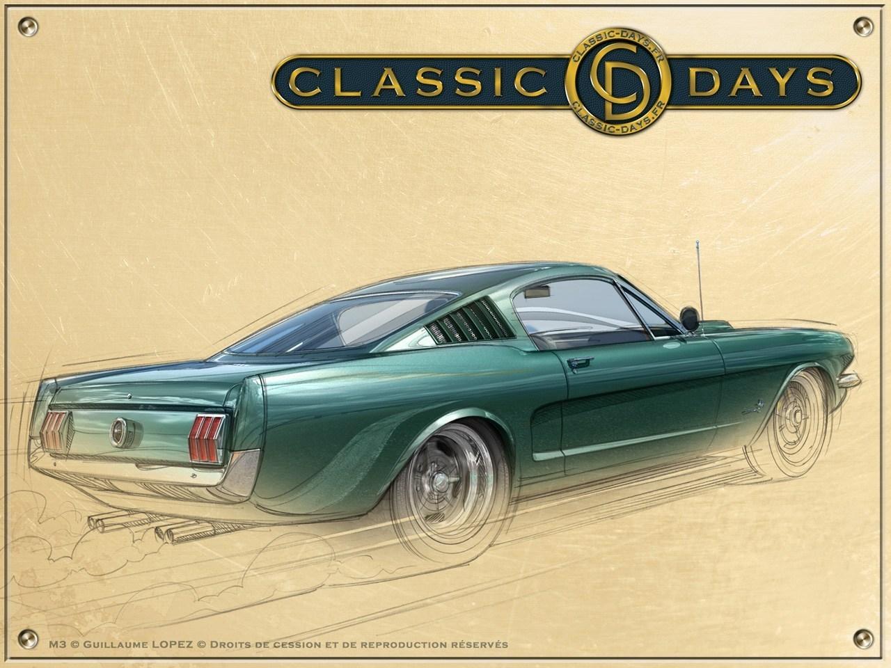 Ford Mustang Fastback 1965 Wallpaper