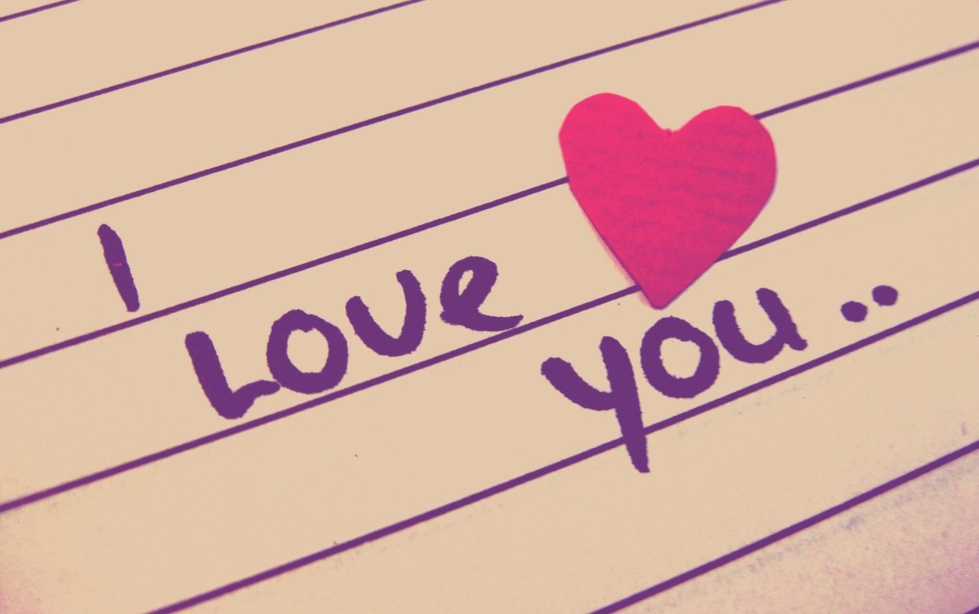 Cute i love you wallpaper