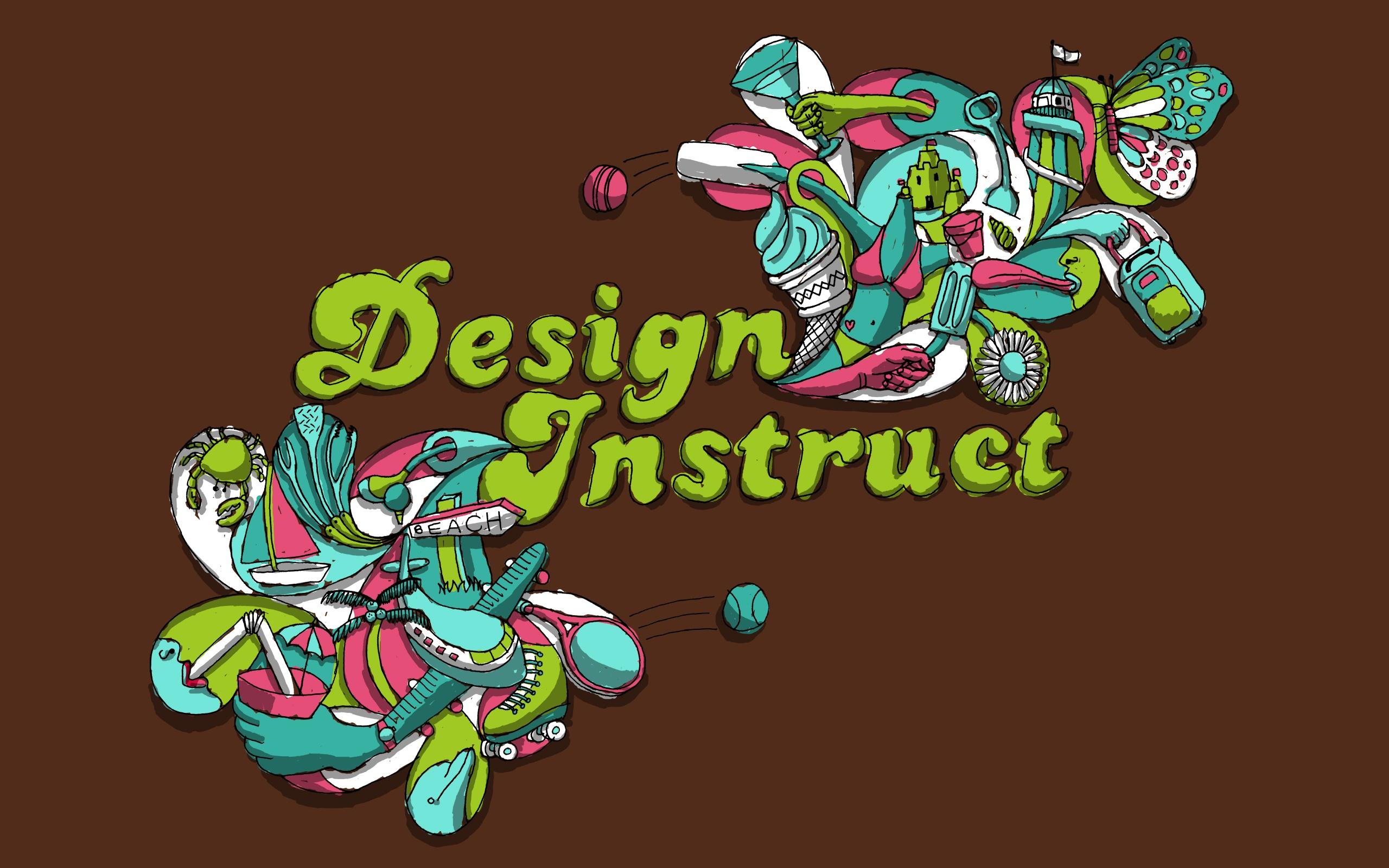 Design a Hand Drawn Illustrated Desktop Wallpaper