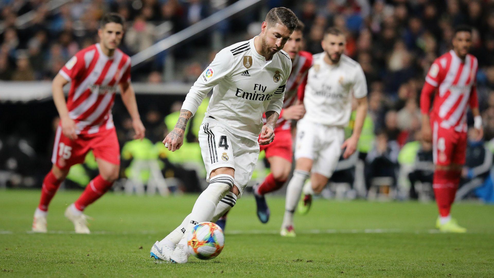Real Madrid's Sergio Ramos revels in Panenka penalty