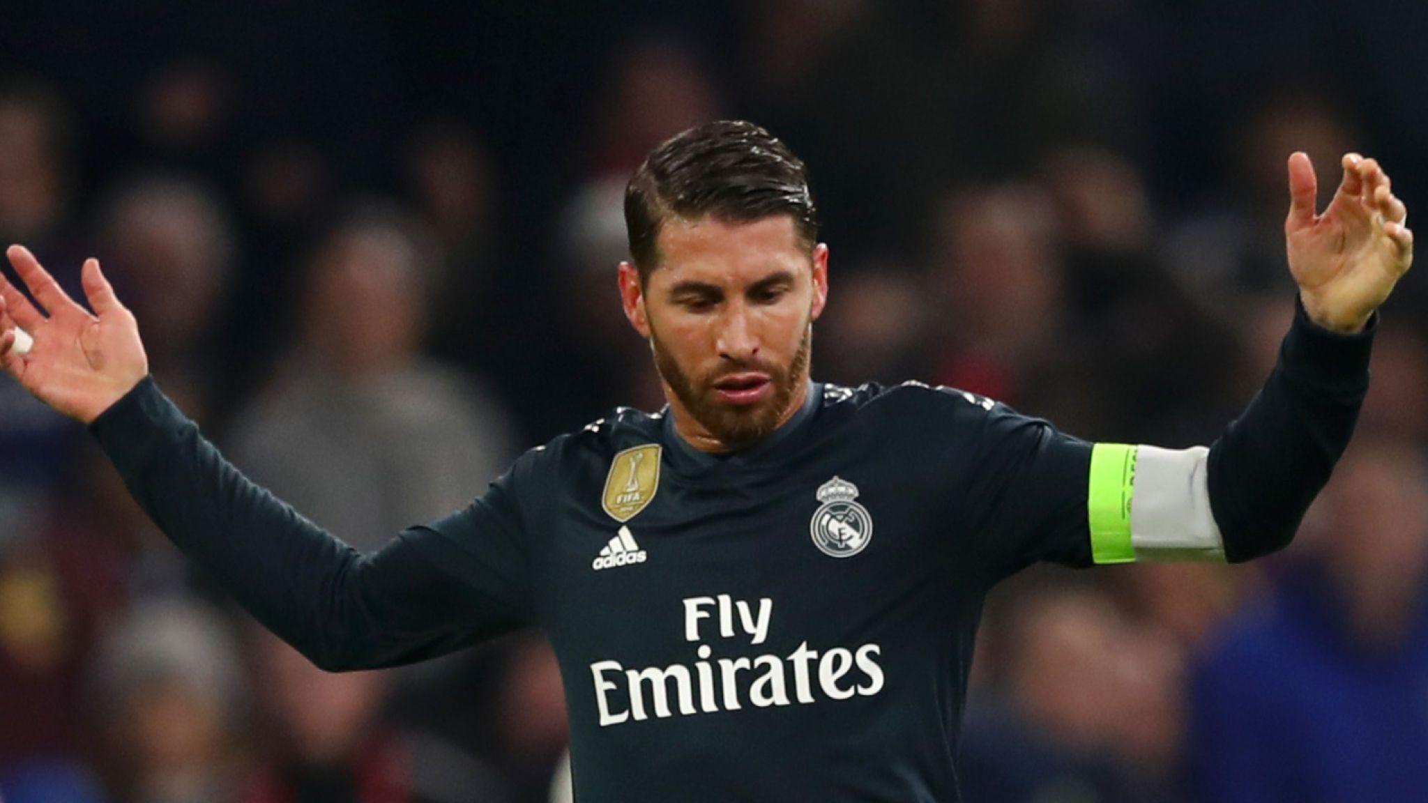 Real Madrid captain Sergio Ramos banned for two European matches