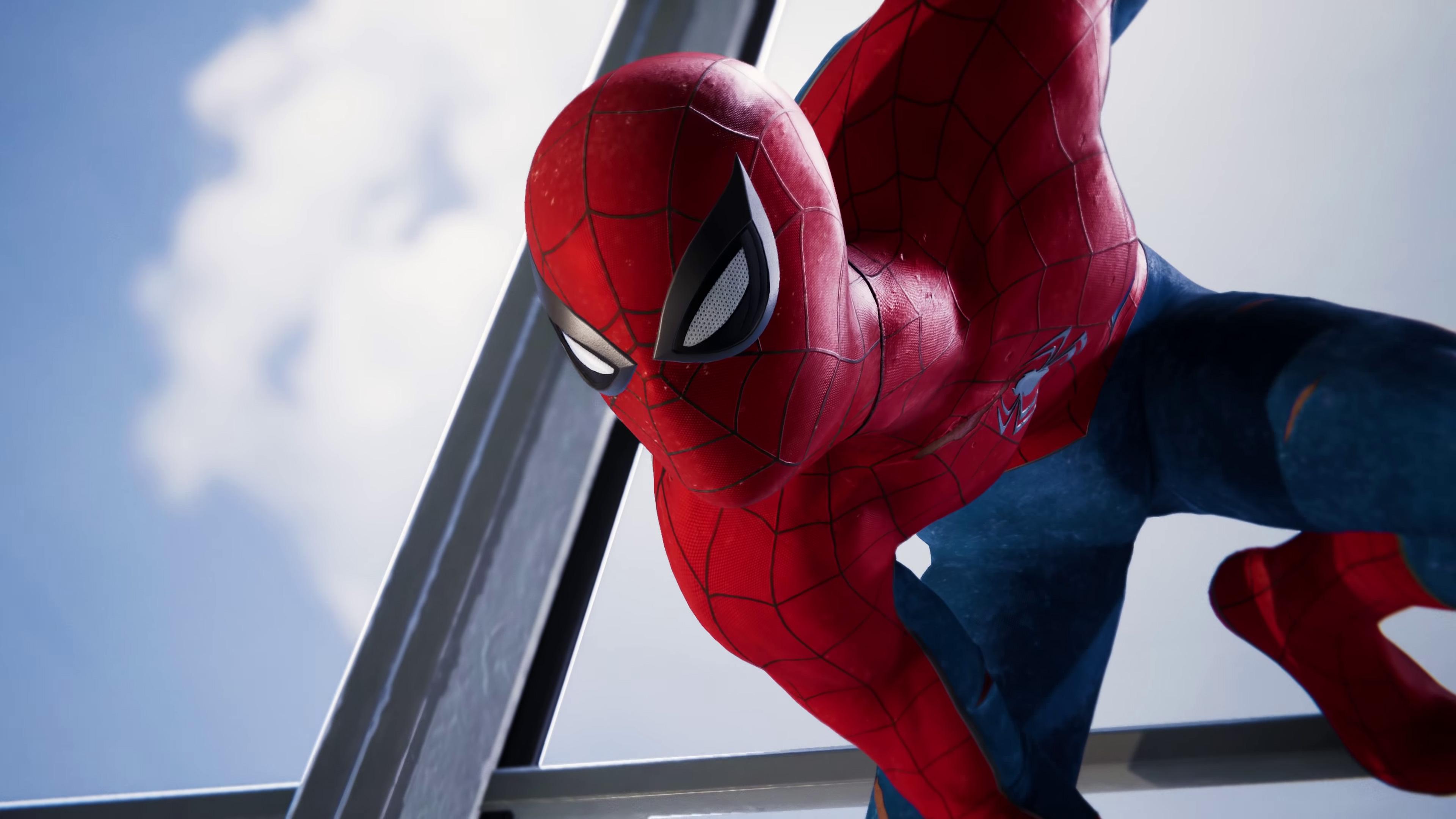 Wallpaper Spider Man, PS PlayStation 4K, Games