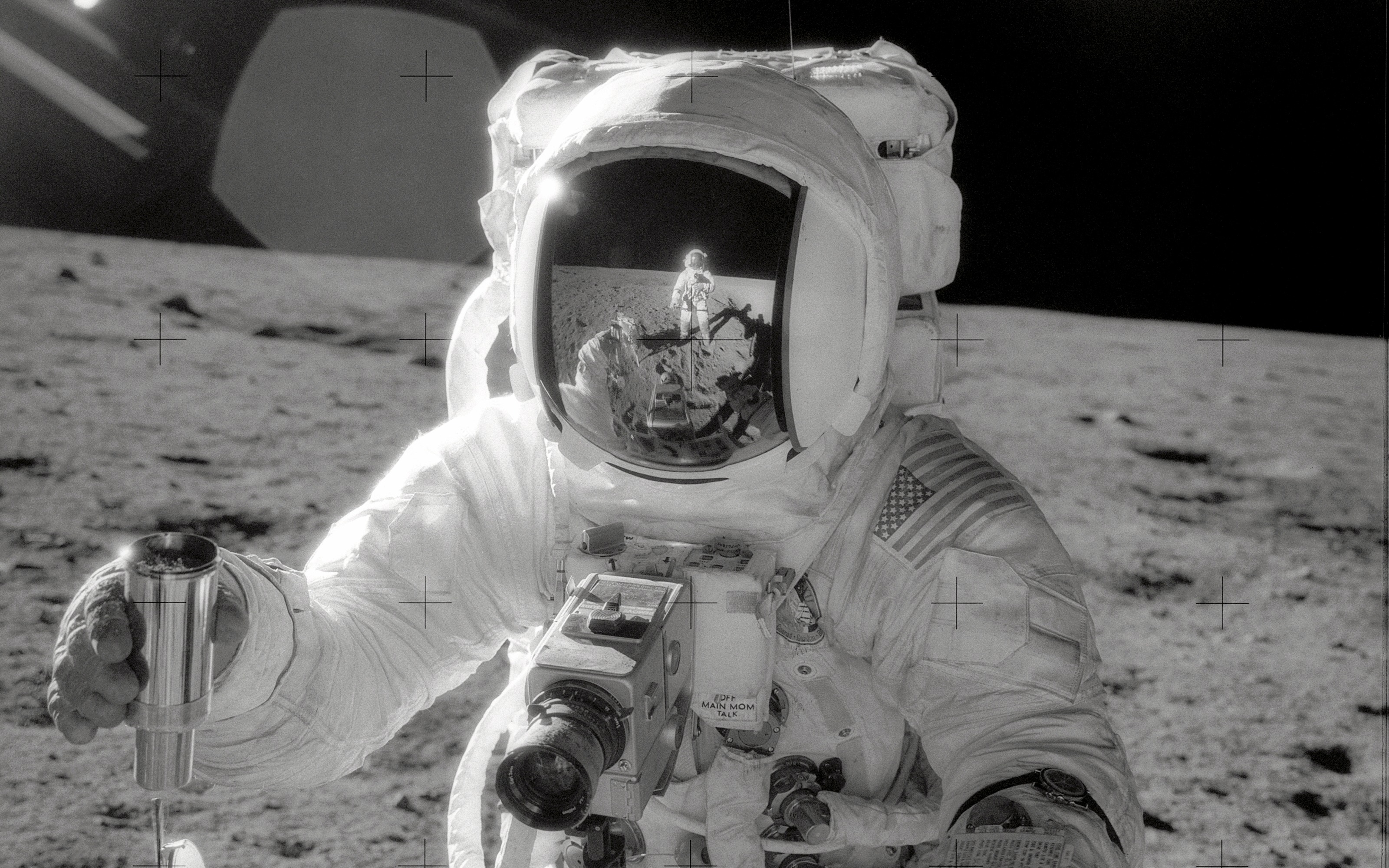 Moon, space suits, Apollo Apollo 17 wallpaper