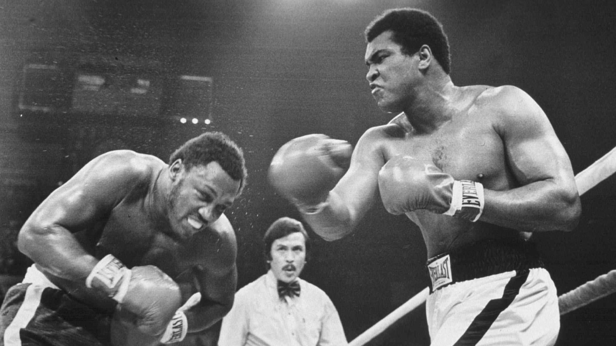 Joe Frazier And Muhammad Ali