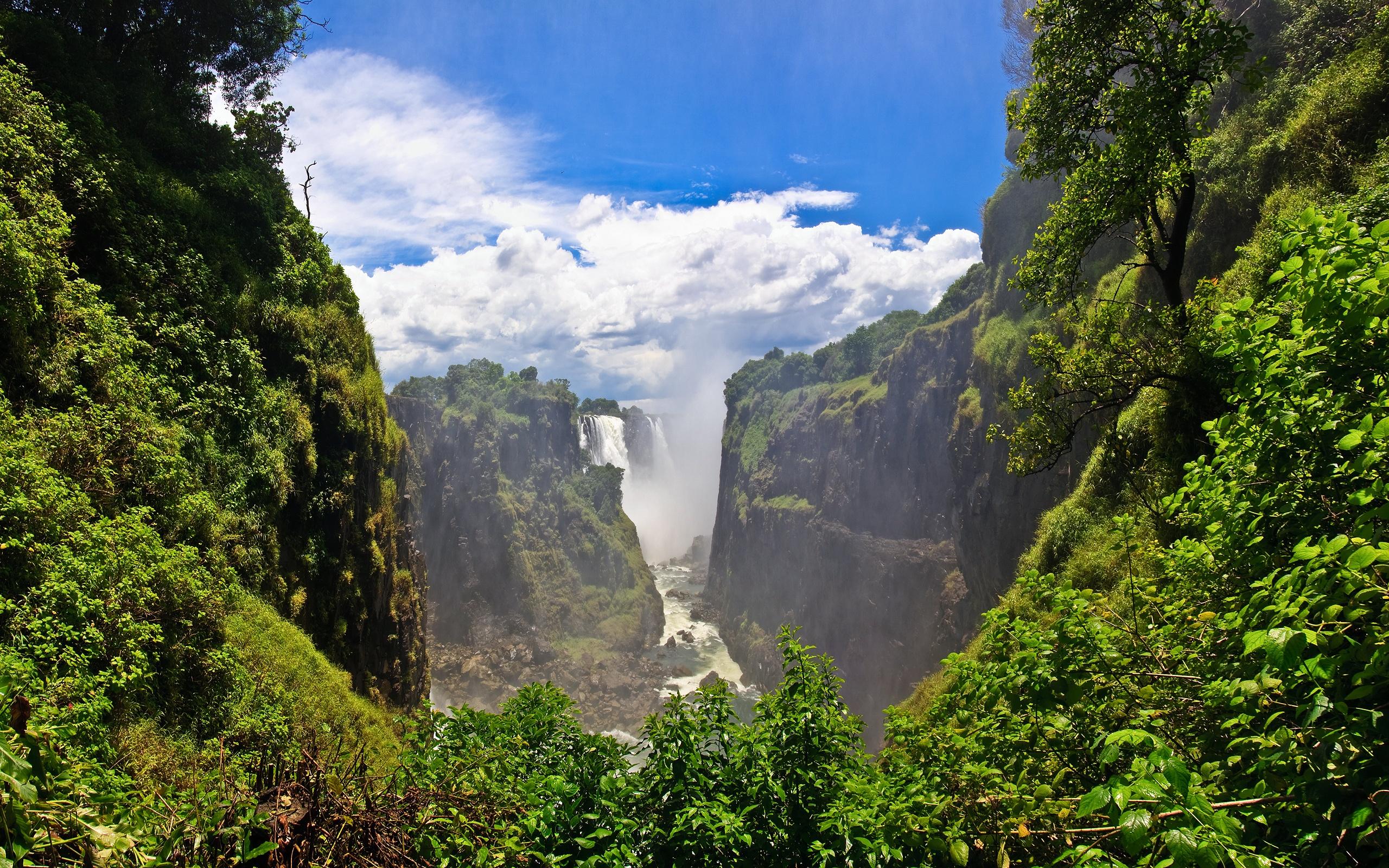 Victoria Falls Zambia Wallpaper in jpg format for free download