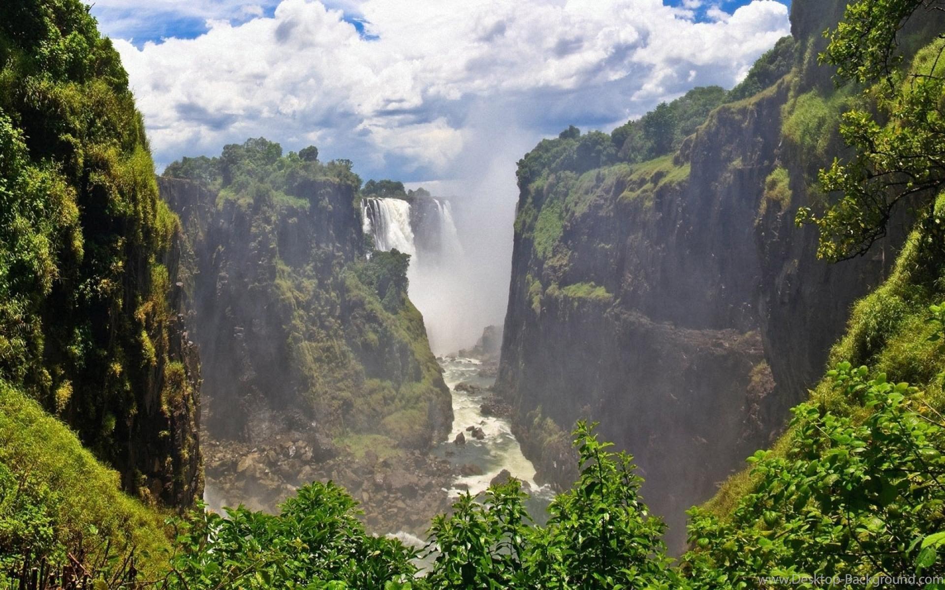 Victoria Falls Wallpaper Desktop Background
