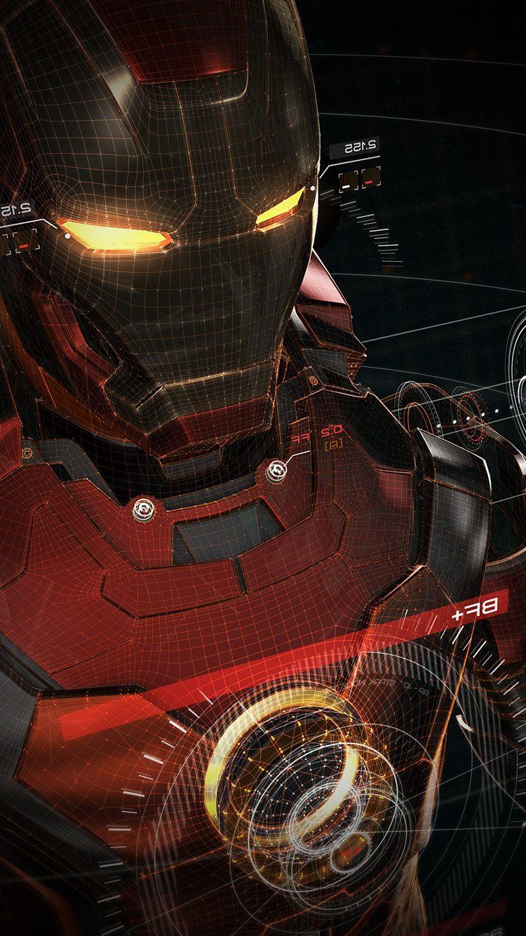 Iron Man Wallpaper for Apple iPhone 7 Background. Art