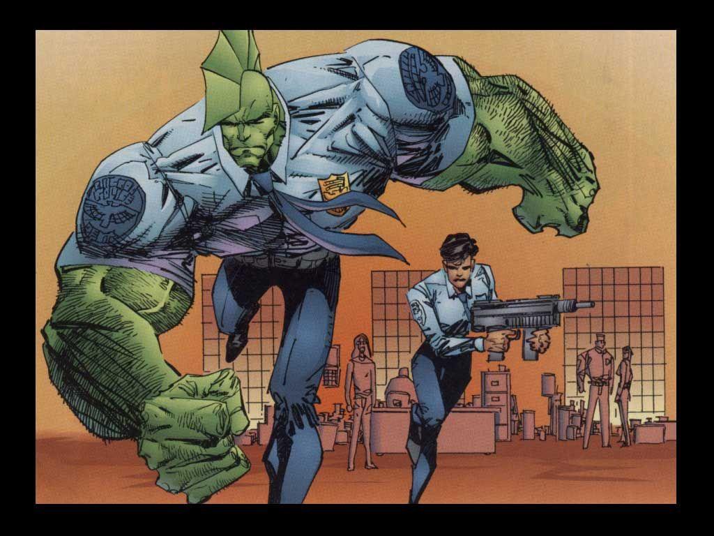 Savage Dragon Comic Wallpaper. WallpaperIn4k.net. Serious