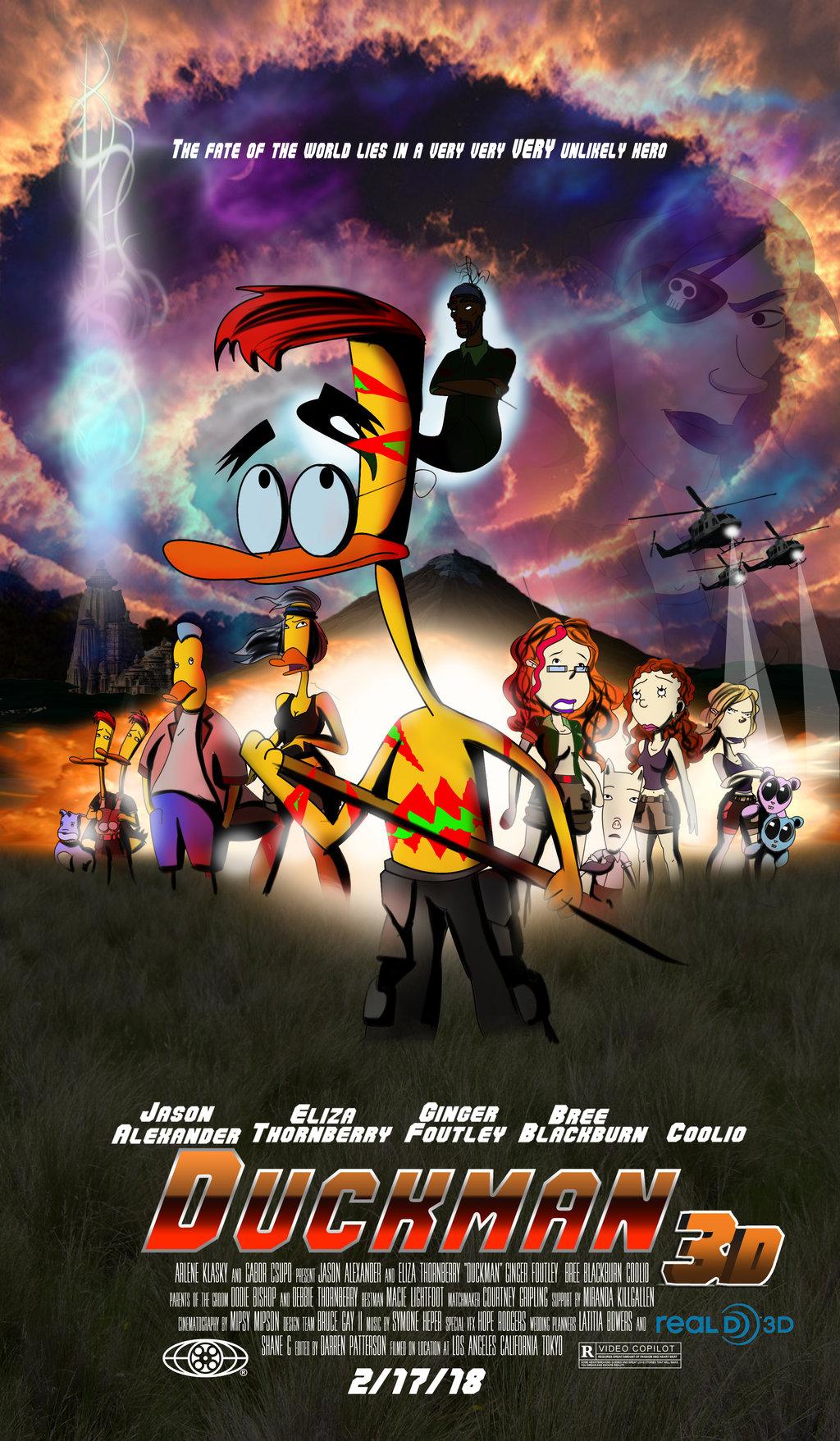 cartoni animati immagini Duckman Movie (Poster) HD wallpaper