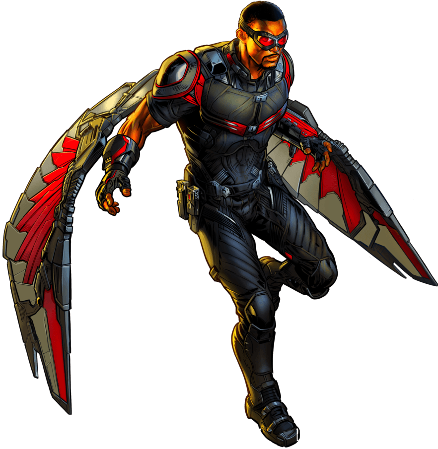 Falcon Civil War. Character Design FOR
