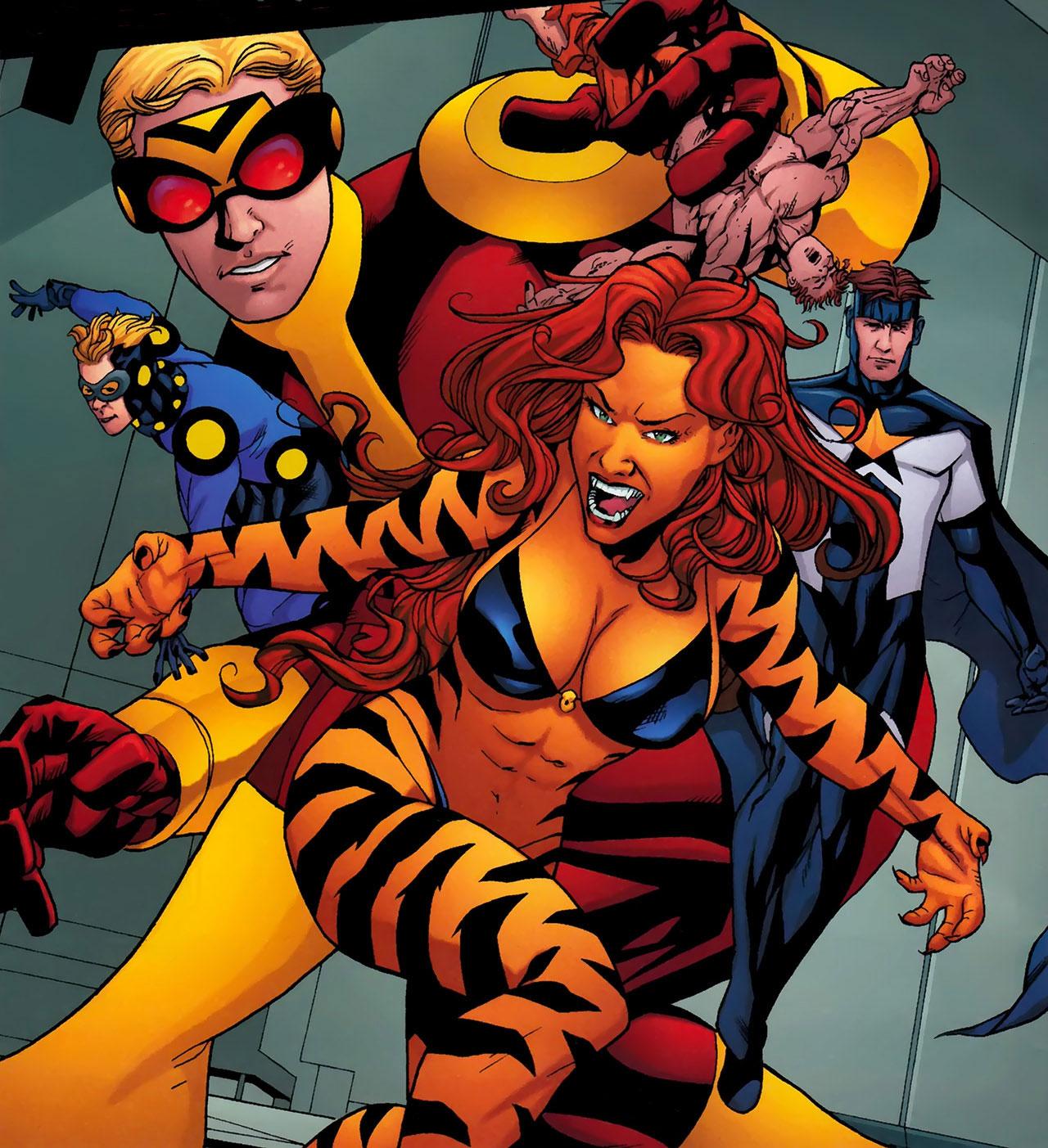 Tigra Comics Coast Avengers