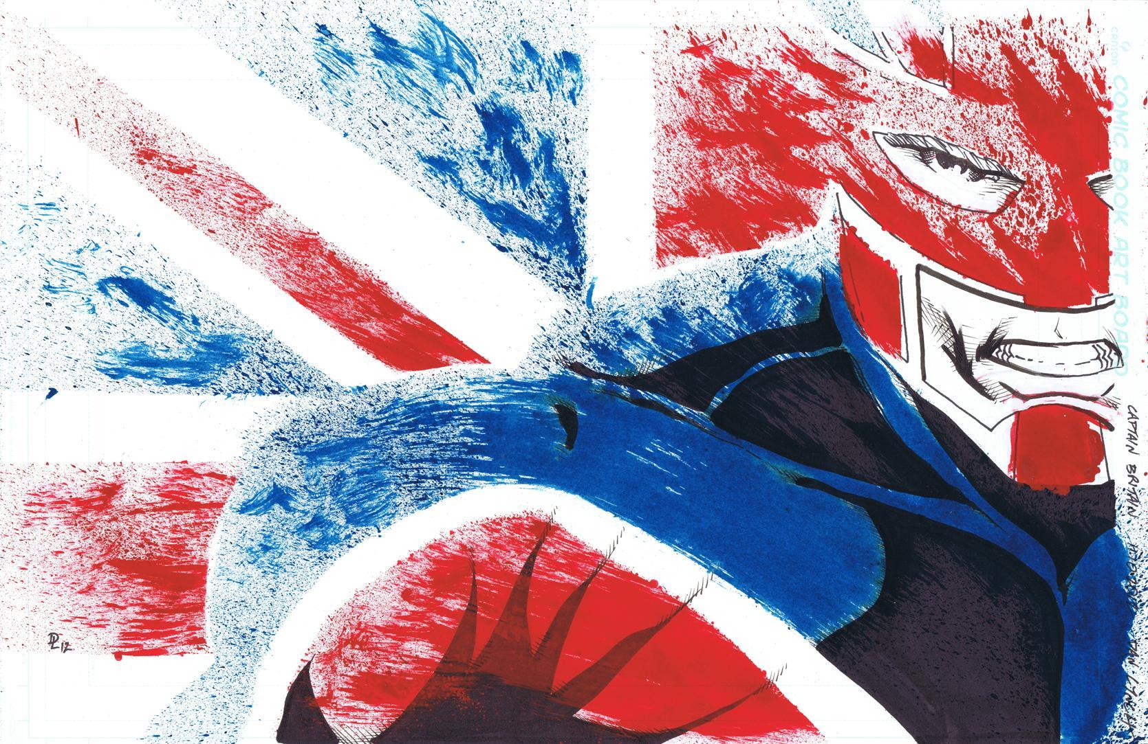 Captain Britain Wallpaper. Great Britain