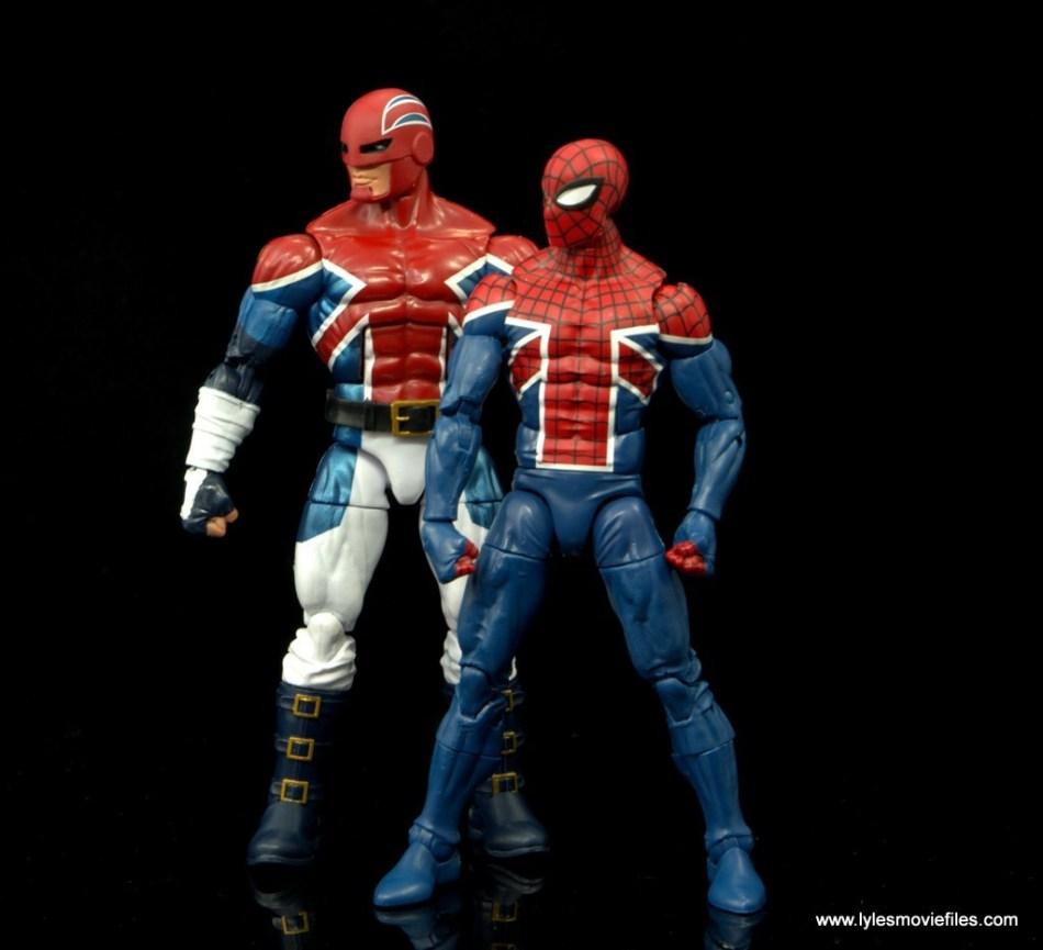 Marvel Legends Spider Man UK And Captain Britain. Zoom Comics