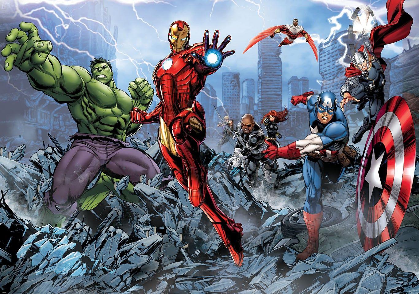 Avengers Comic Wallpaper HD. Ideas para el hogar. Marvel