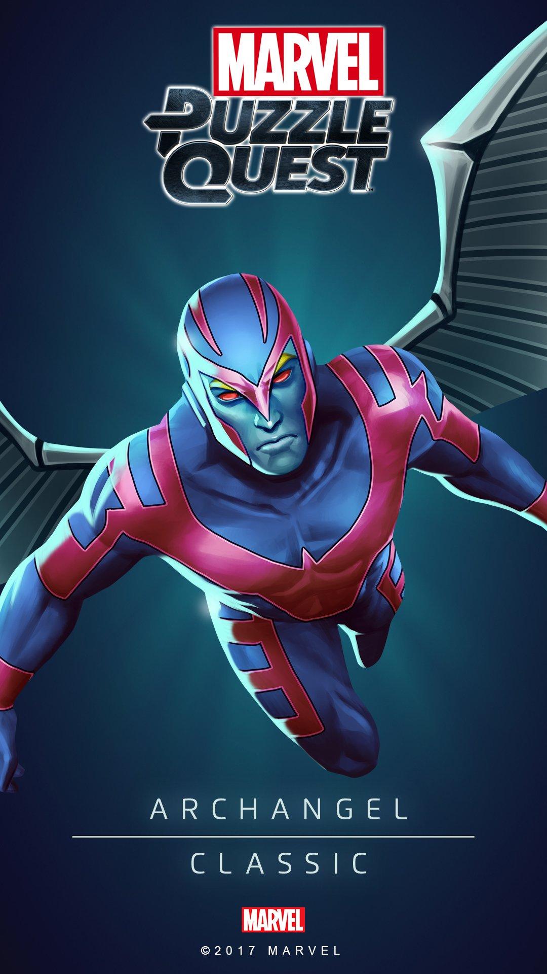 Marvel Puzzle Quest on Twitter: The Angel and Archangel wallpapers
