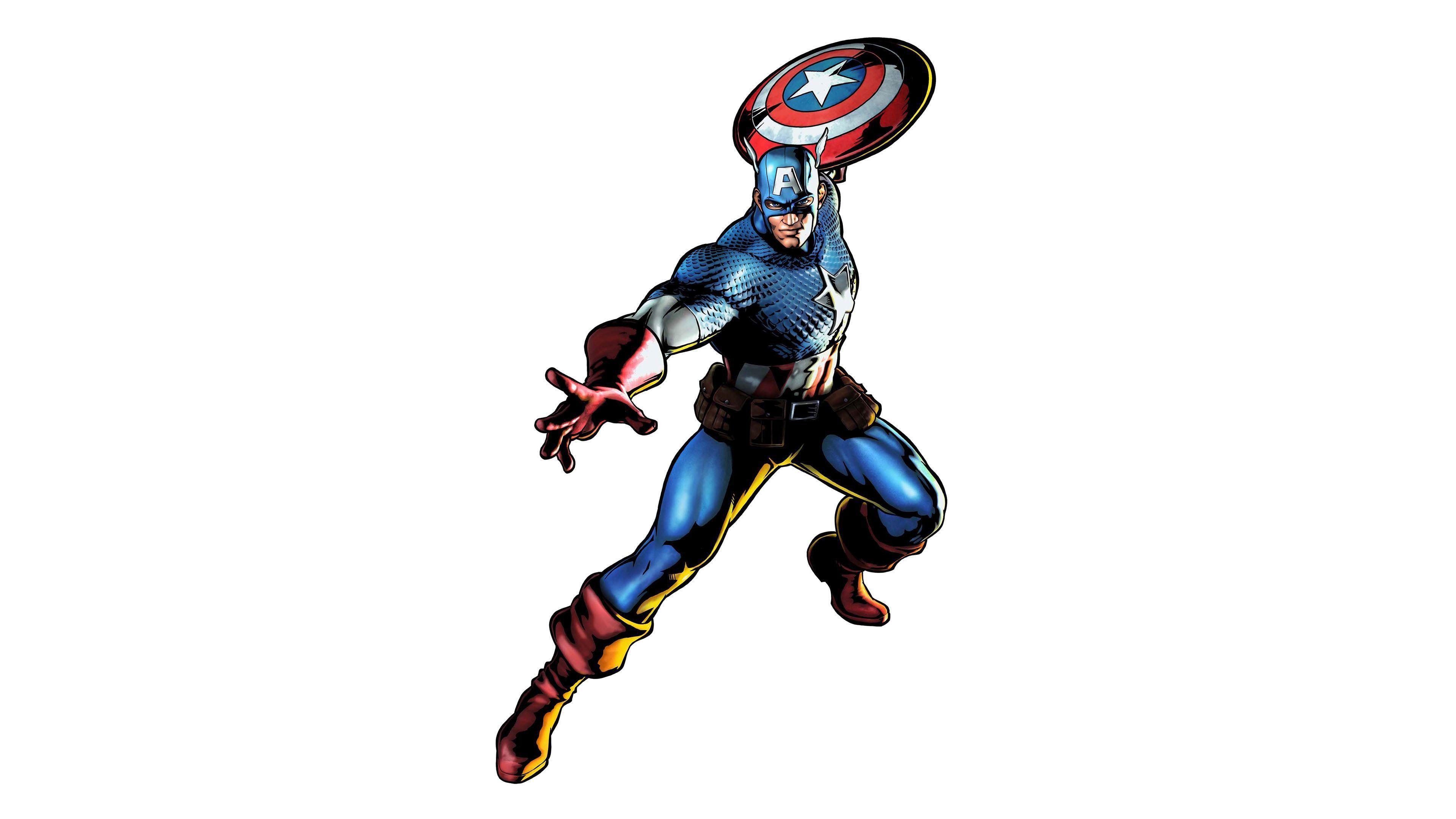 Captain America holding his shield HD desktop wallpaper, Widescreen