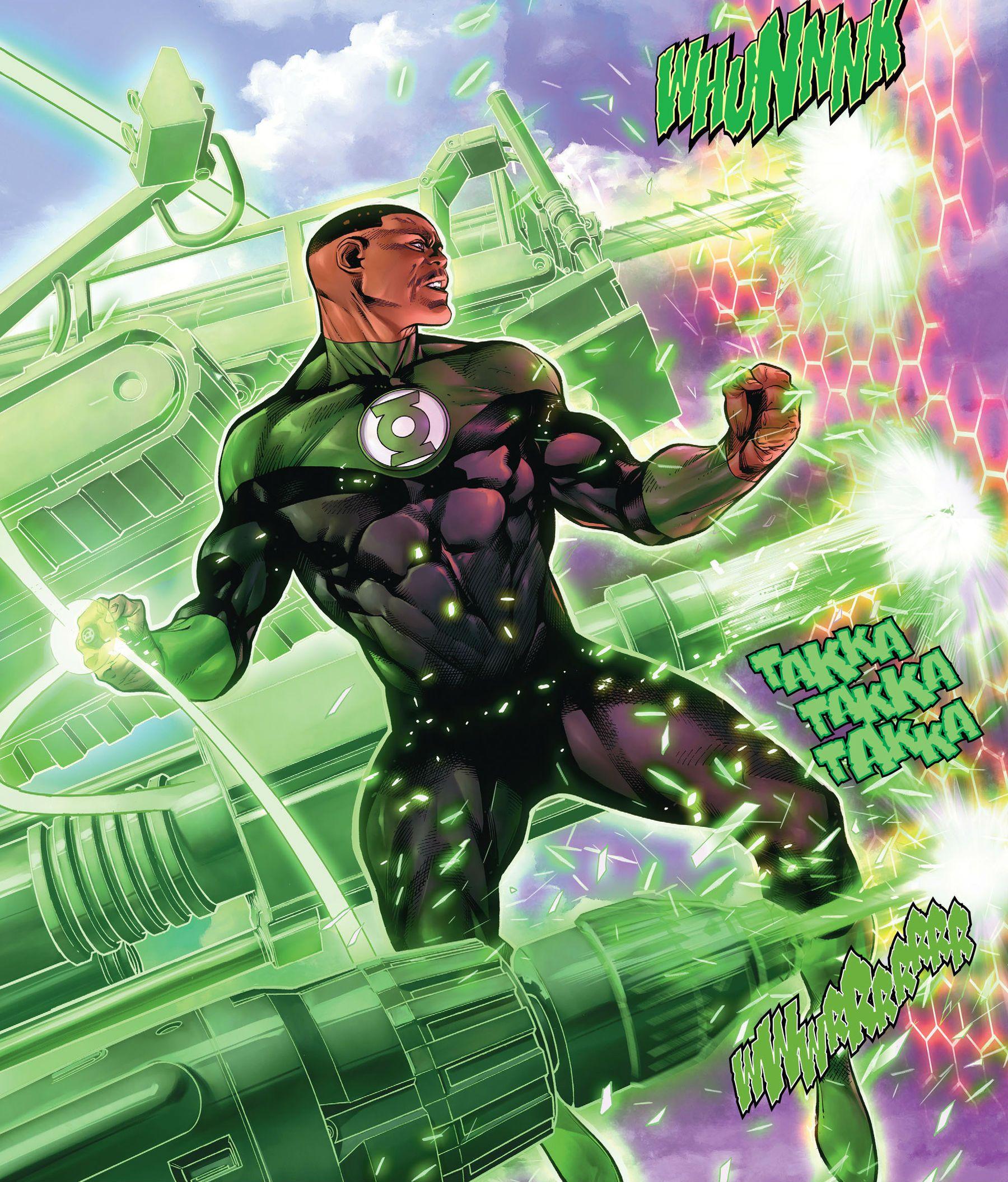 Green Lantern John Stewart by Rafa Sandoval. Green Lantern Corps