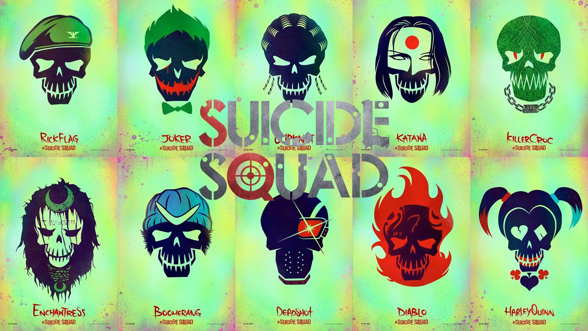 Suicide Squad backgroundDownload free awesome HD wallpaper