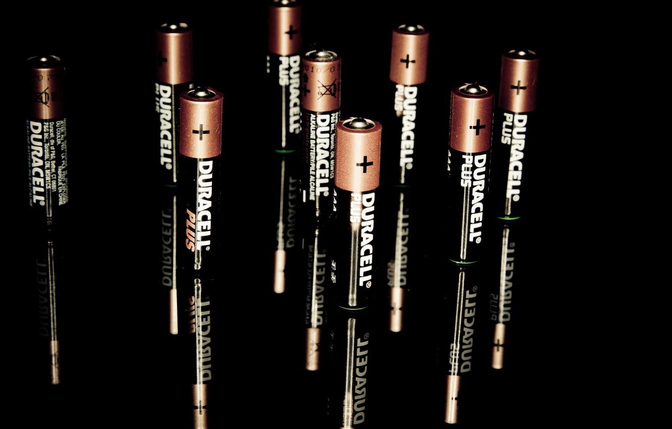 Wallpaper macro, background, Duracell, The battery is charged image