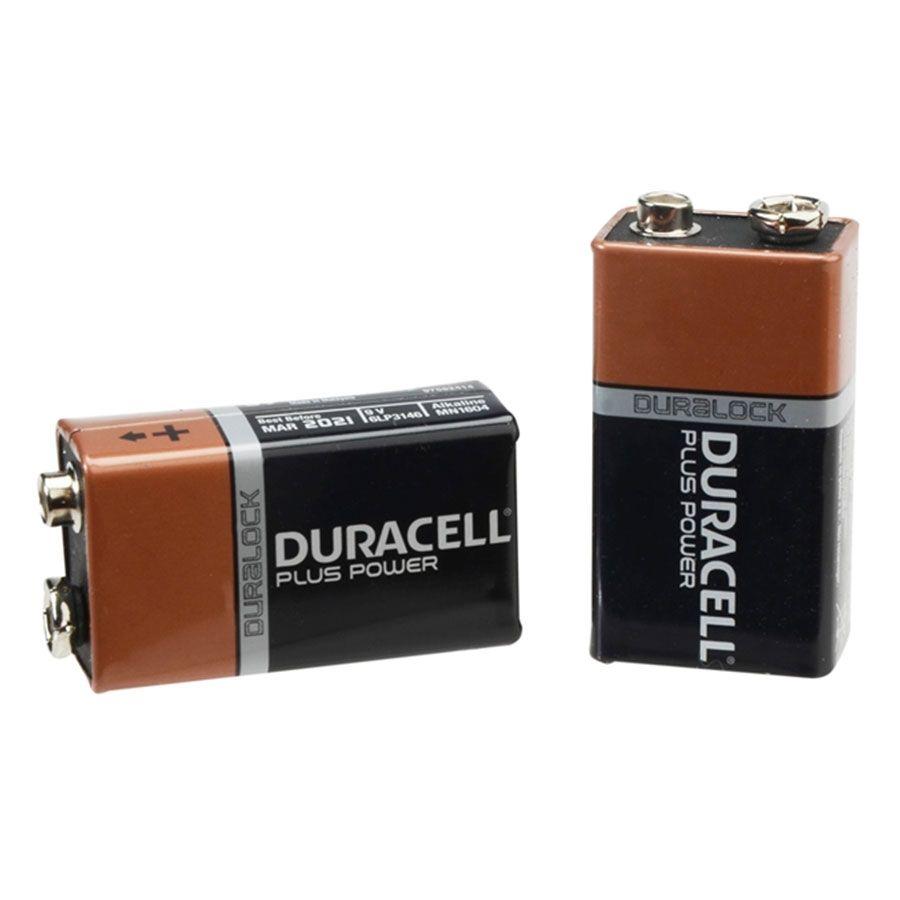 Duracell 9v Plus Power Batteries of 2
