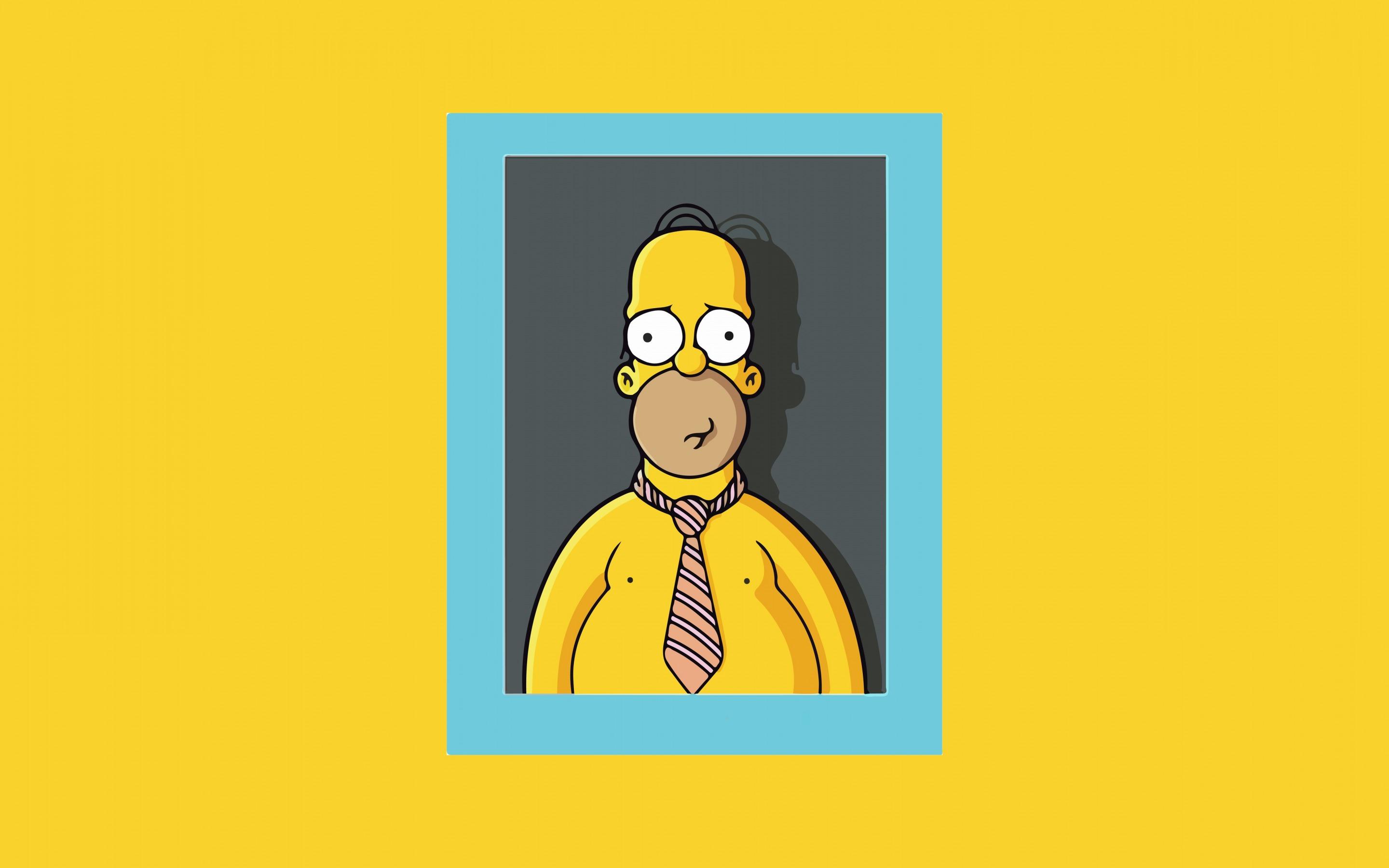 Download wallpapers The Simpsons, Homer Simpson, main protagonist