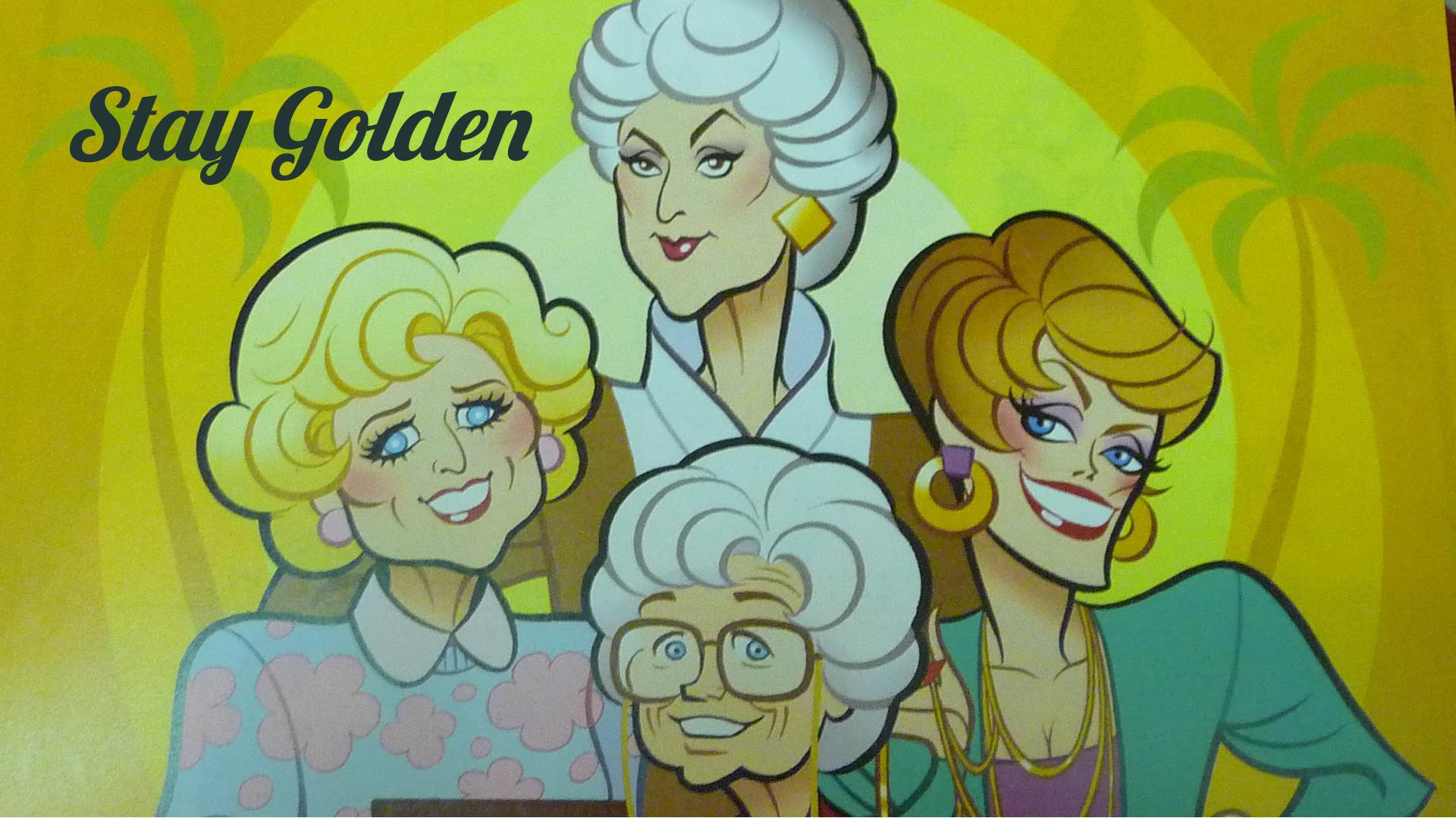 The Golden Girls Cartoon HD Wallpaper FullHDWpp HD