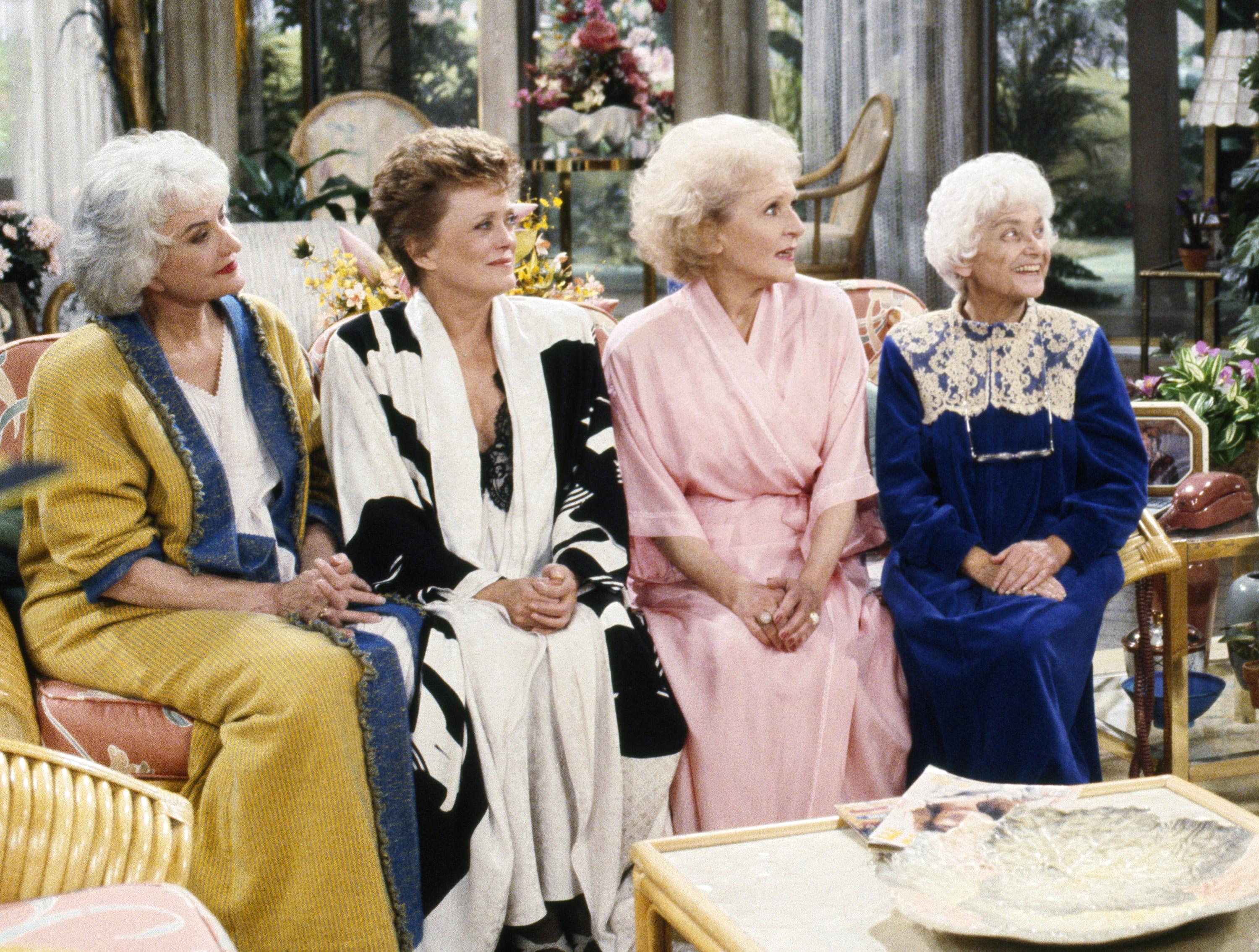 The Golden Girls cafe is finally open, banana wallpaper and all