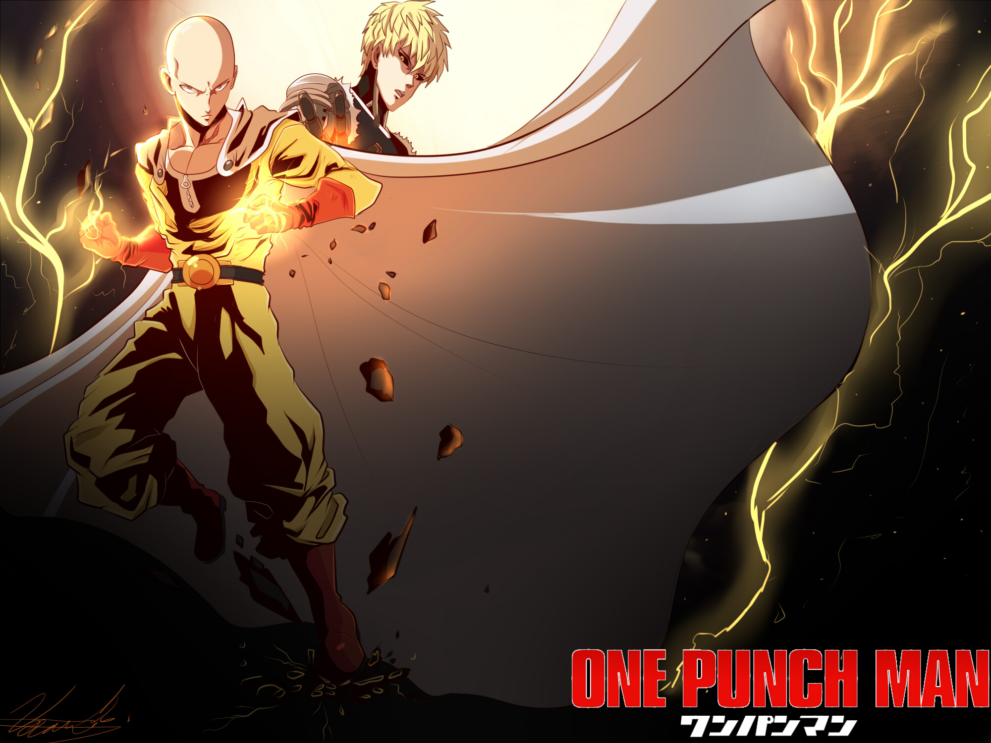 Anime, One-Punch Man, Saitama (One-Punch Man), HD wallpaper