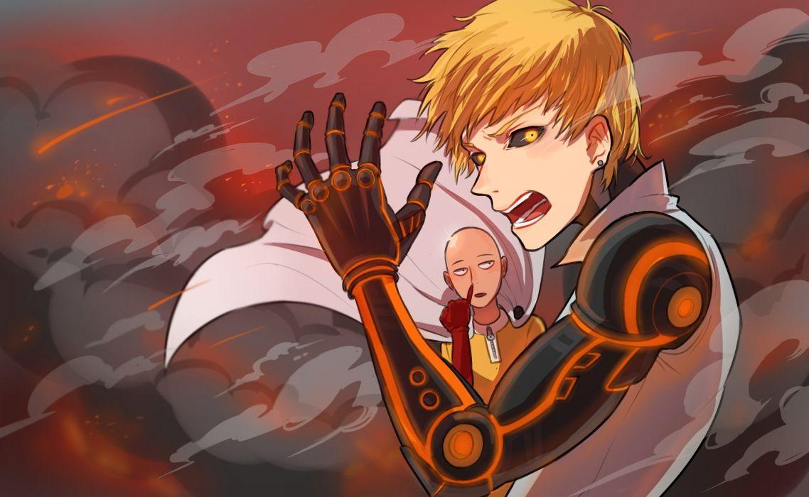 One Punch Man Saitama (One Punch Man) Genos (One Punch Man) Cyborg