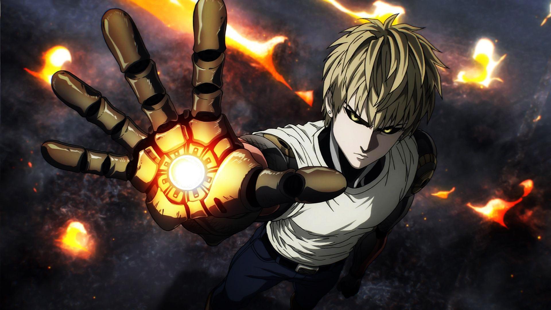 Anime One Punch Man Genos Wallpaper. Androids, Cyborgs, ExoSuits