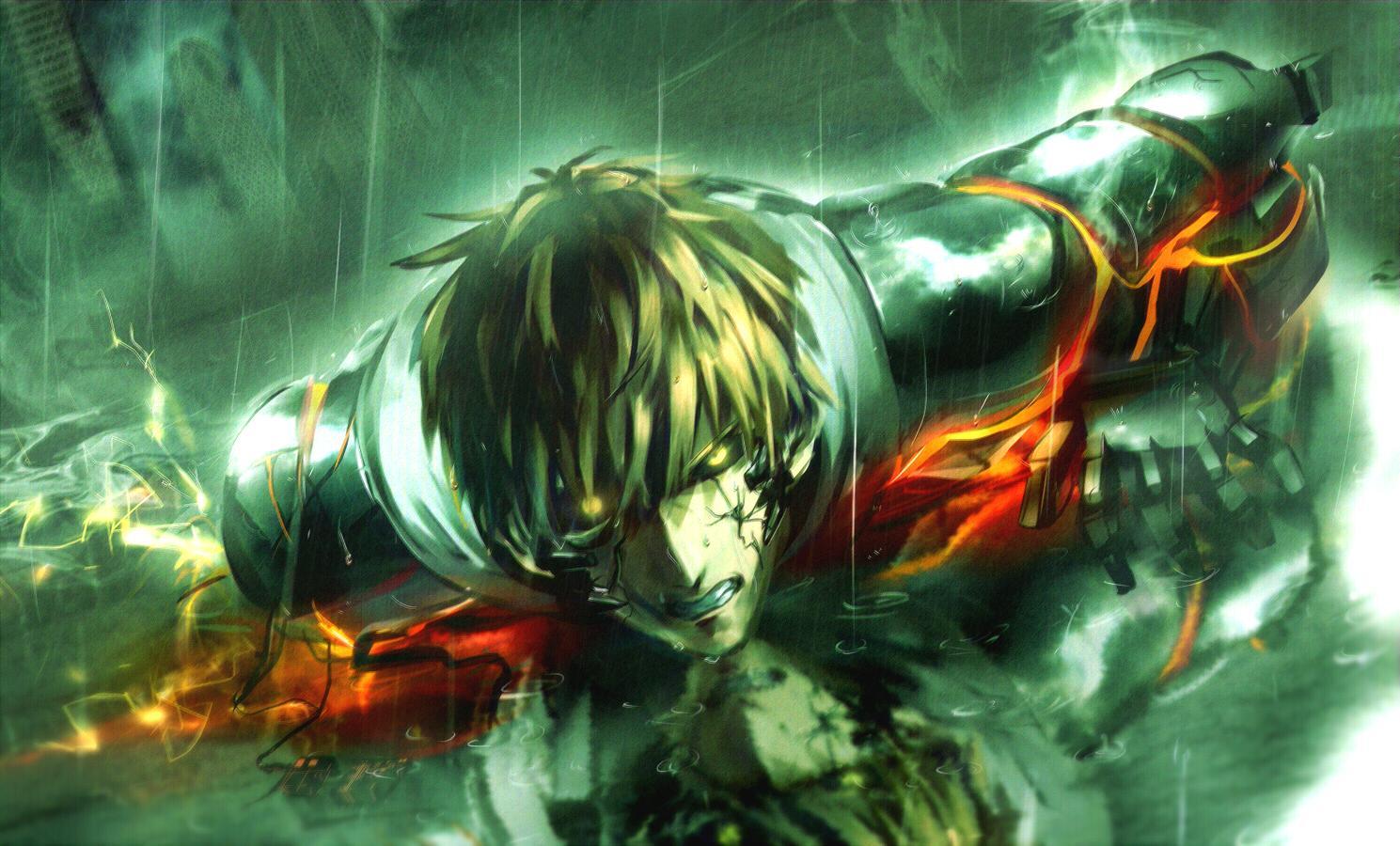 Genos (One Punch Man) Anime Image Board