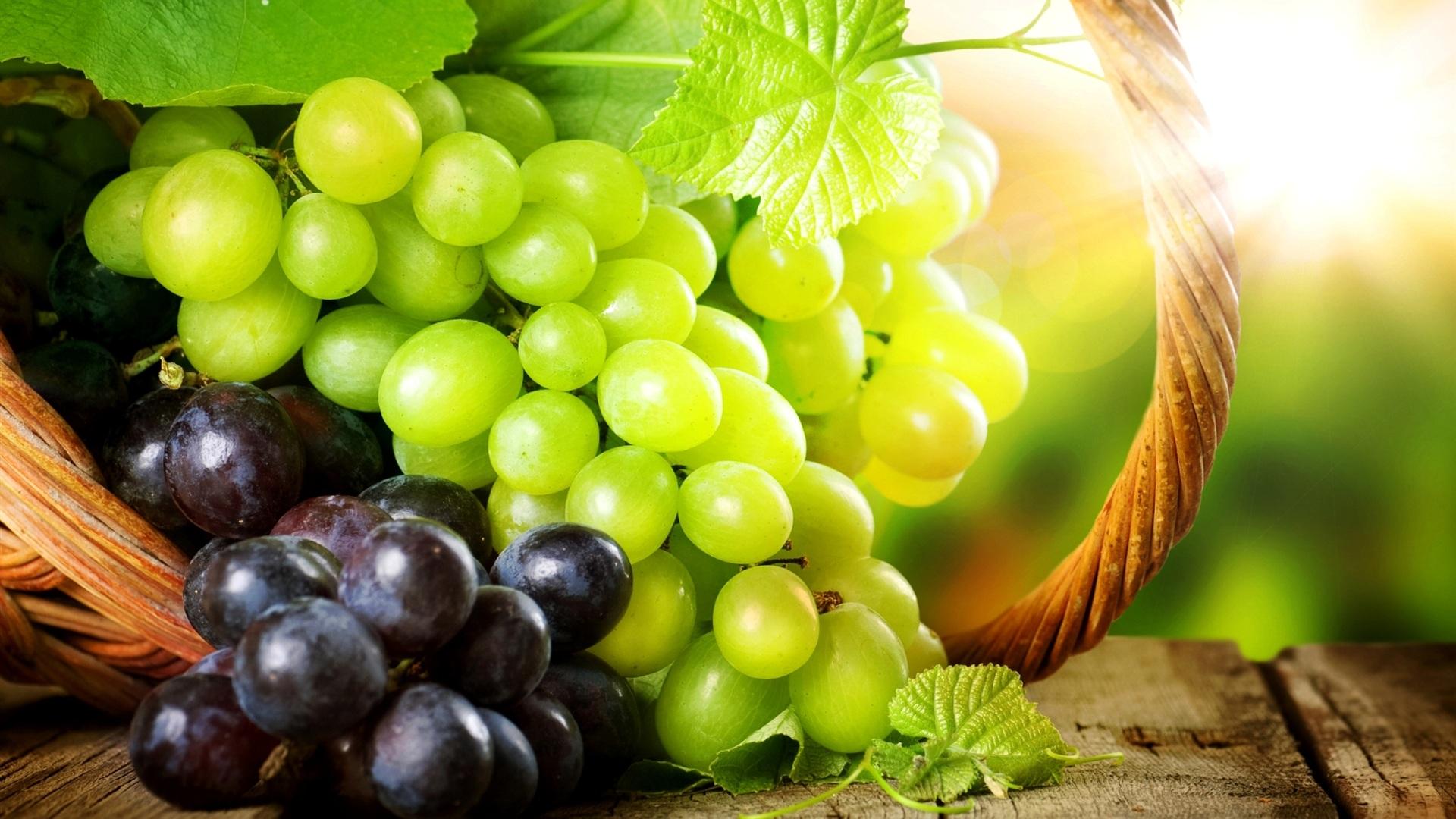 Green Grapes HD Wallpaper, Background Image