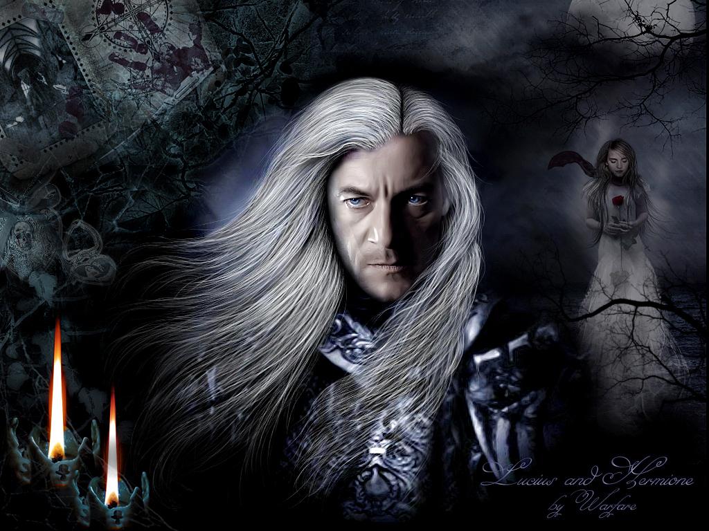 Lucius Malfoy image Lucius & Hermione (LUMIONE) HD wallpaper