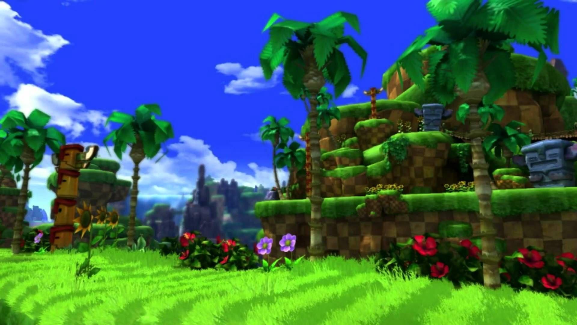 Sonic The Hedgehog Green Hills Map Sonic The Hedgehog Sonic Prime