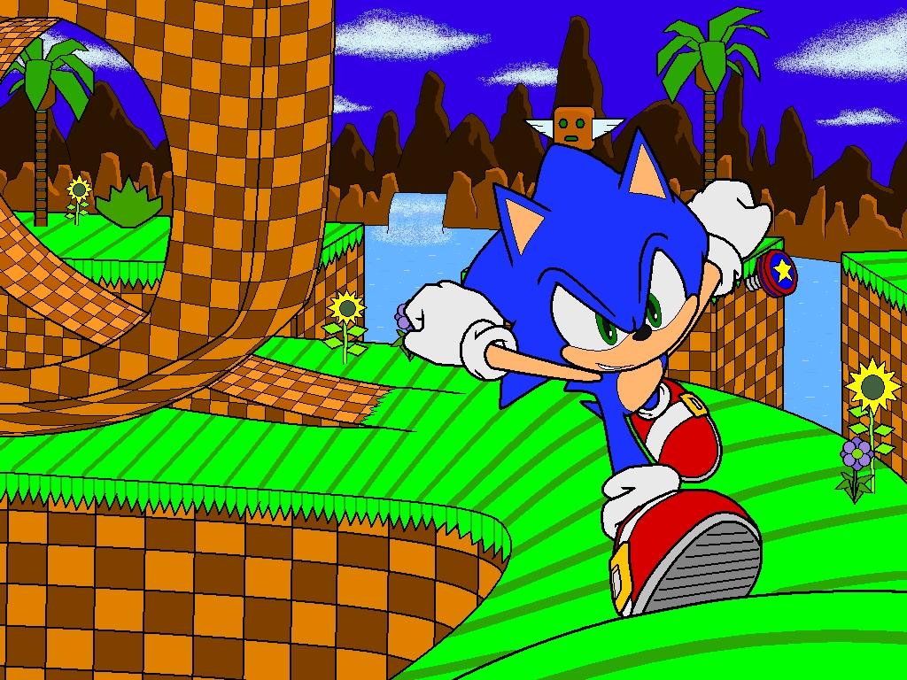 Picture Of Green Hills Background Sonic #rock Cafe