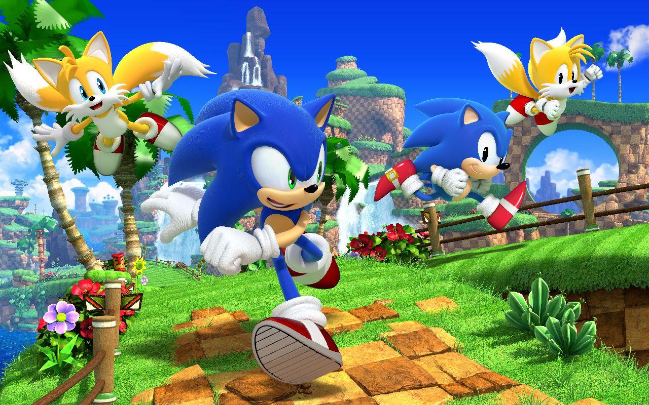 3120x1440] Green Hill Zone from Sonic the Hedgehog : r/PixelHolepunch