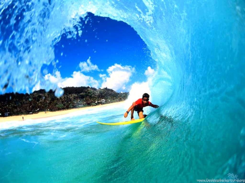 Cool And Refreshing Surfing Wallpaper Desktop Background