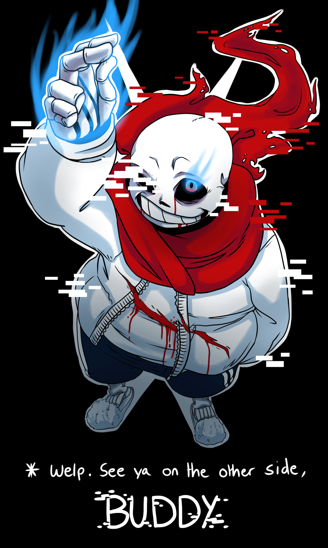 Animated Thought Bubble: Aftertale Sans Design Is Cool I HAD To