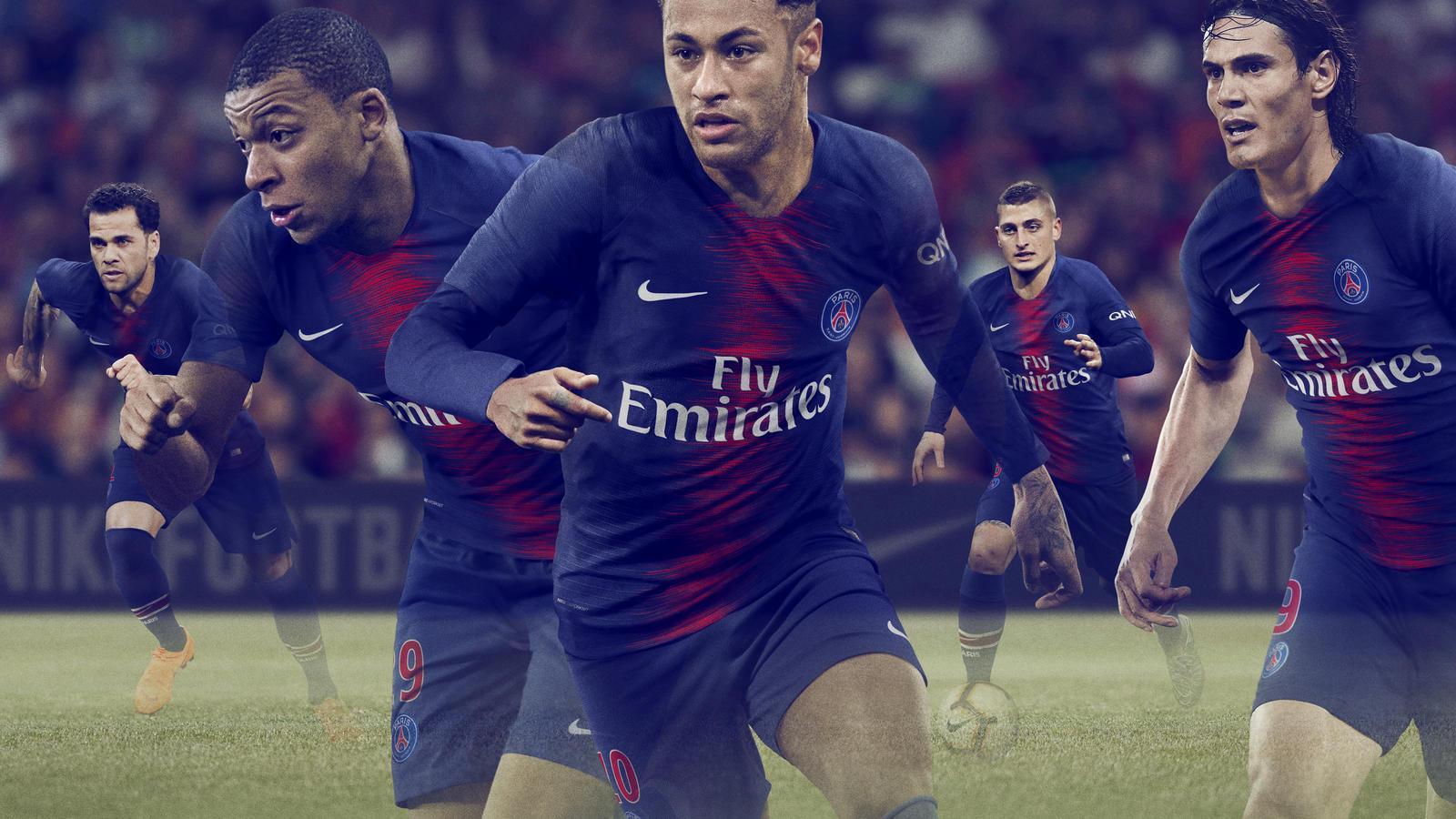 Paris Saint Germain 2018 19 Nike Home Kit