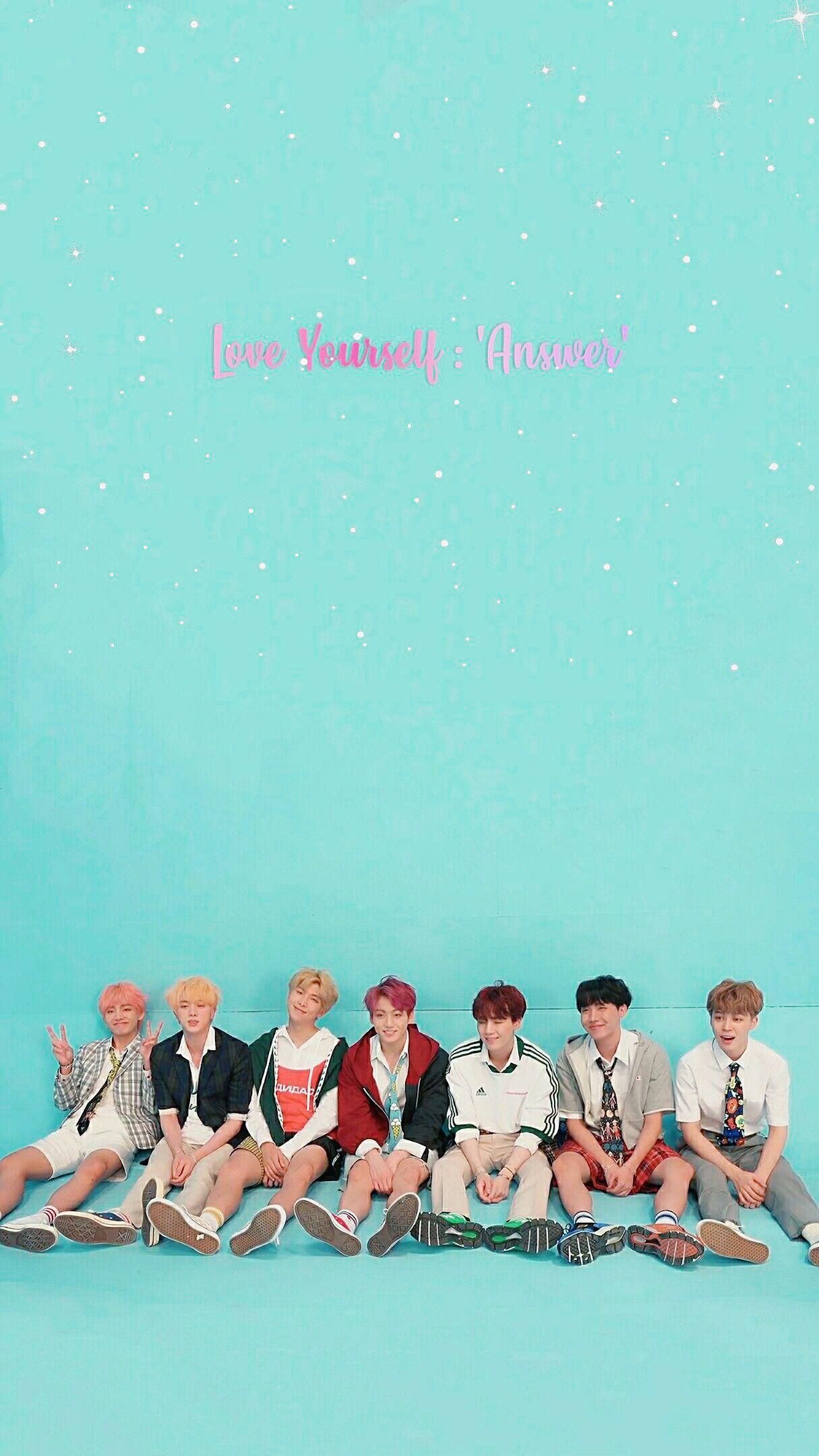 BTS EDITS. BTS WALLPAPERS. BTS LOVE YOURSELF 'Answer' Jacket