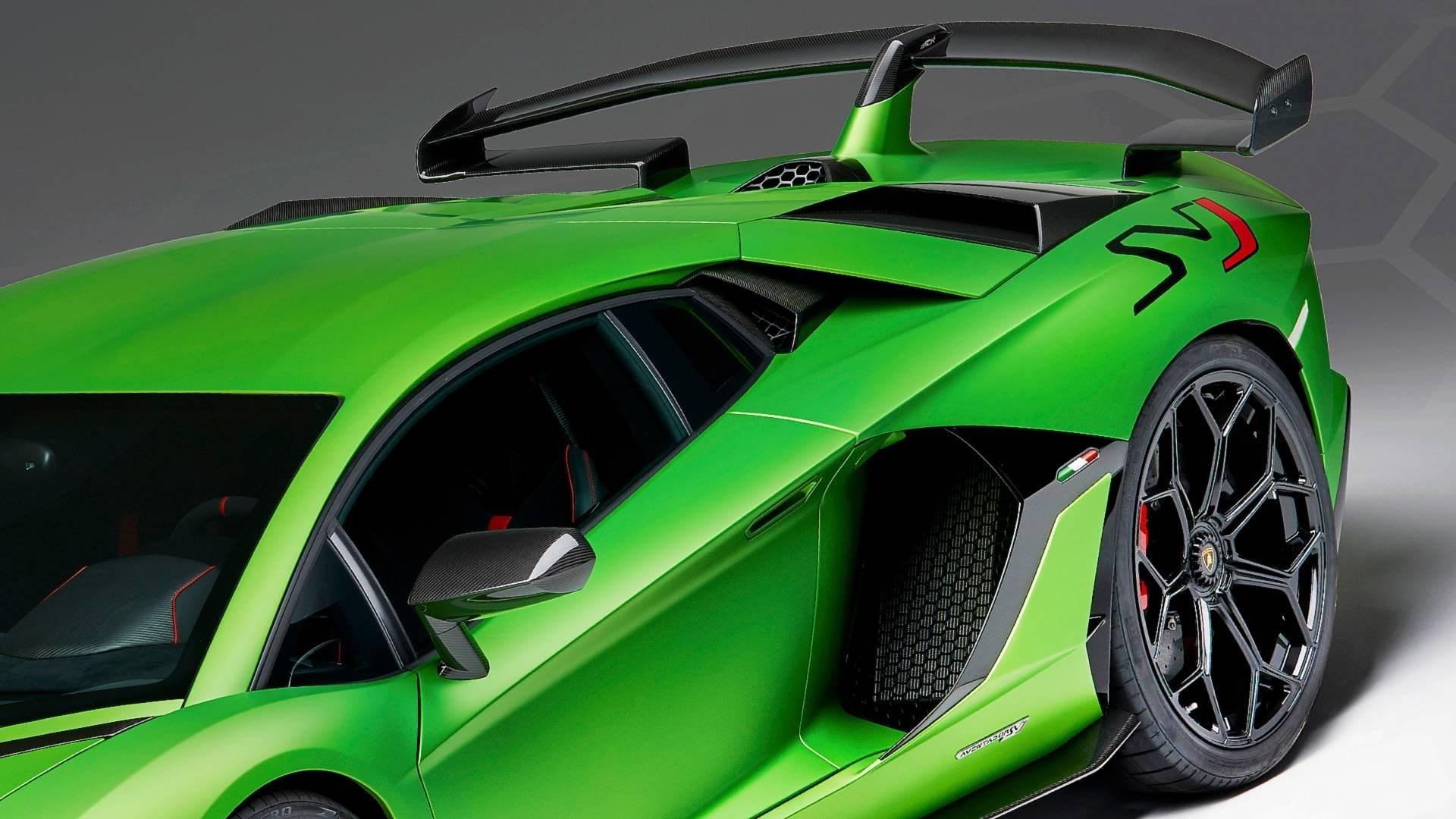 Awesome Lamborghini Aventador Svj HD Wallpaper